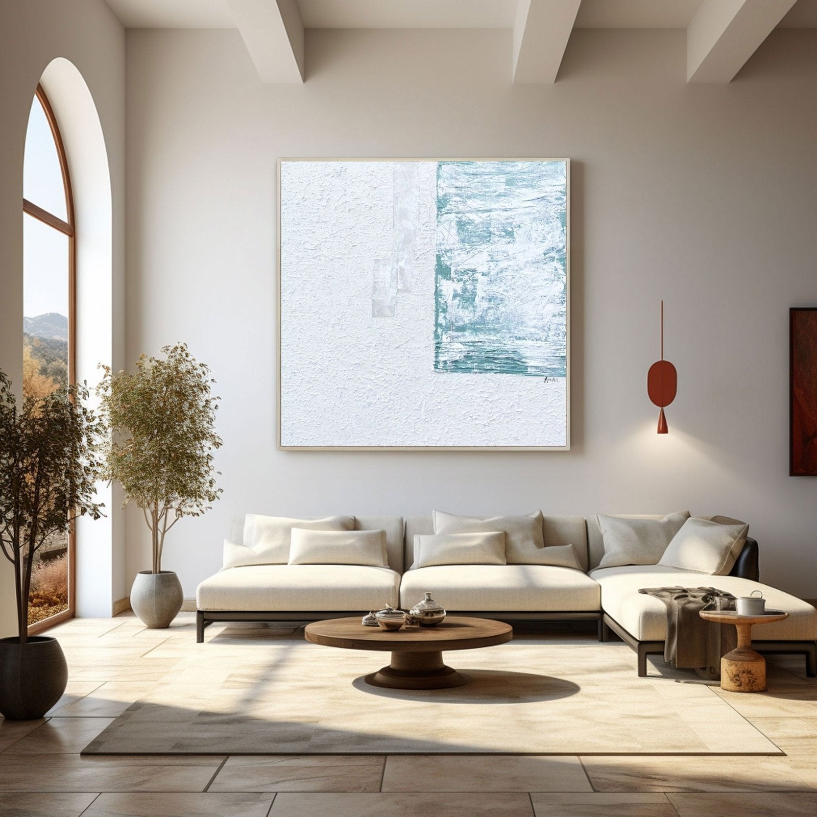 Abstract Painting "Różnica i Zjednoczenie” - nukeart