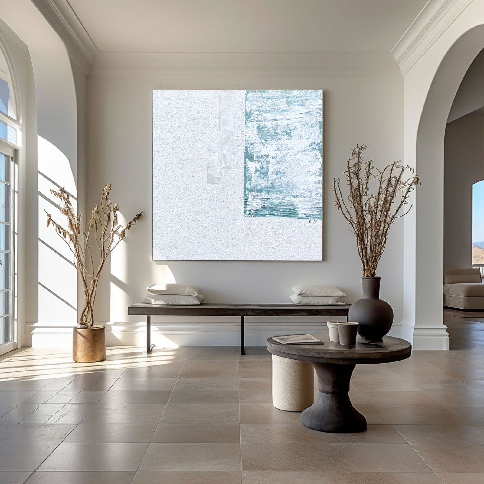 Abstract Painting "Różnica i Zjednoczenie” - nukeart