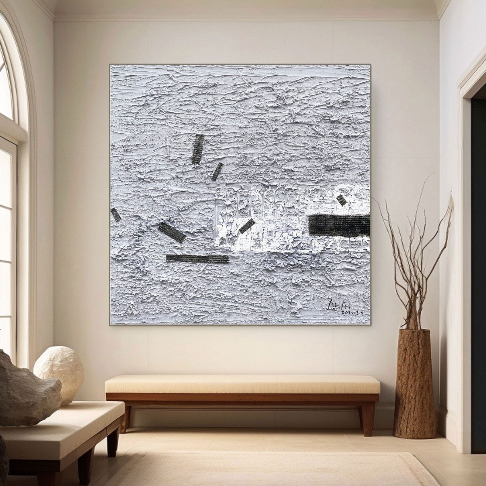 Abstract Painting "Ruinas del Tiempo” - nukeart