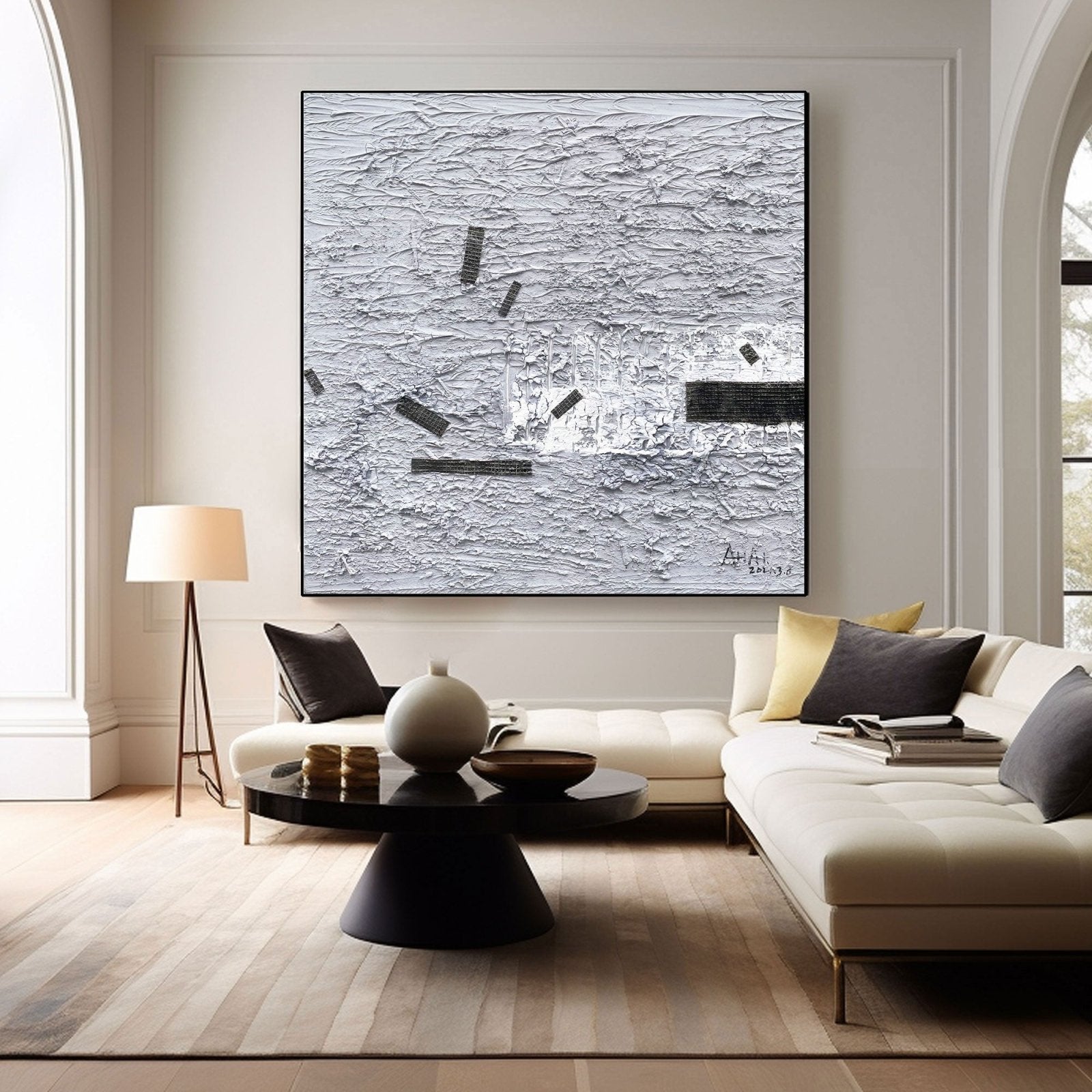 Abstract Painting "Ruinas del Tiempo” - nukeart