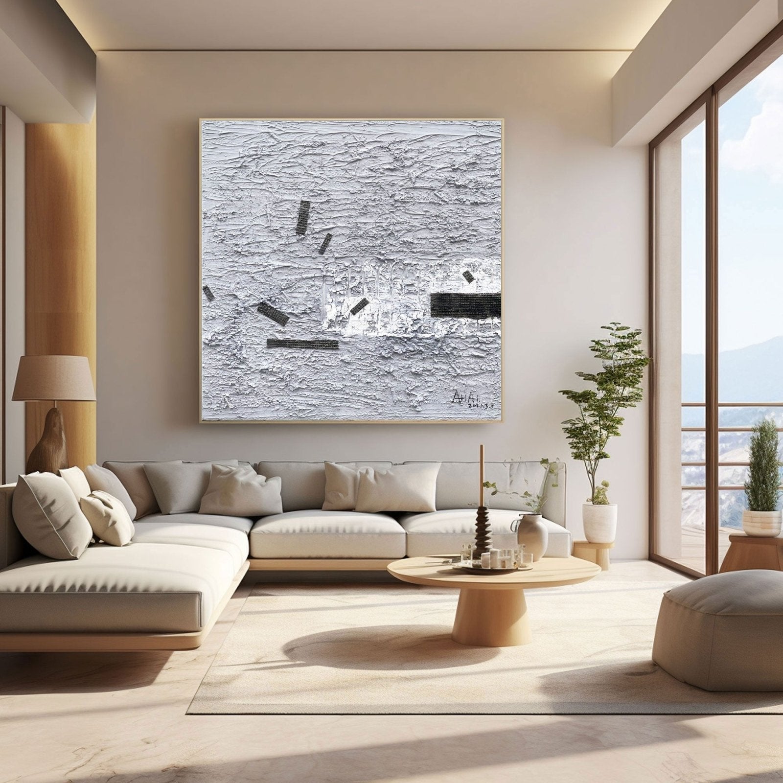 Abstract Painting "Ruinas del Tiempo” - nukeart