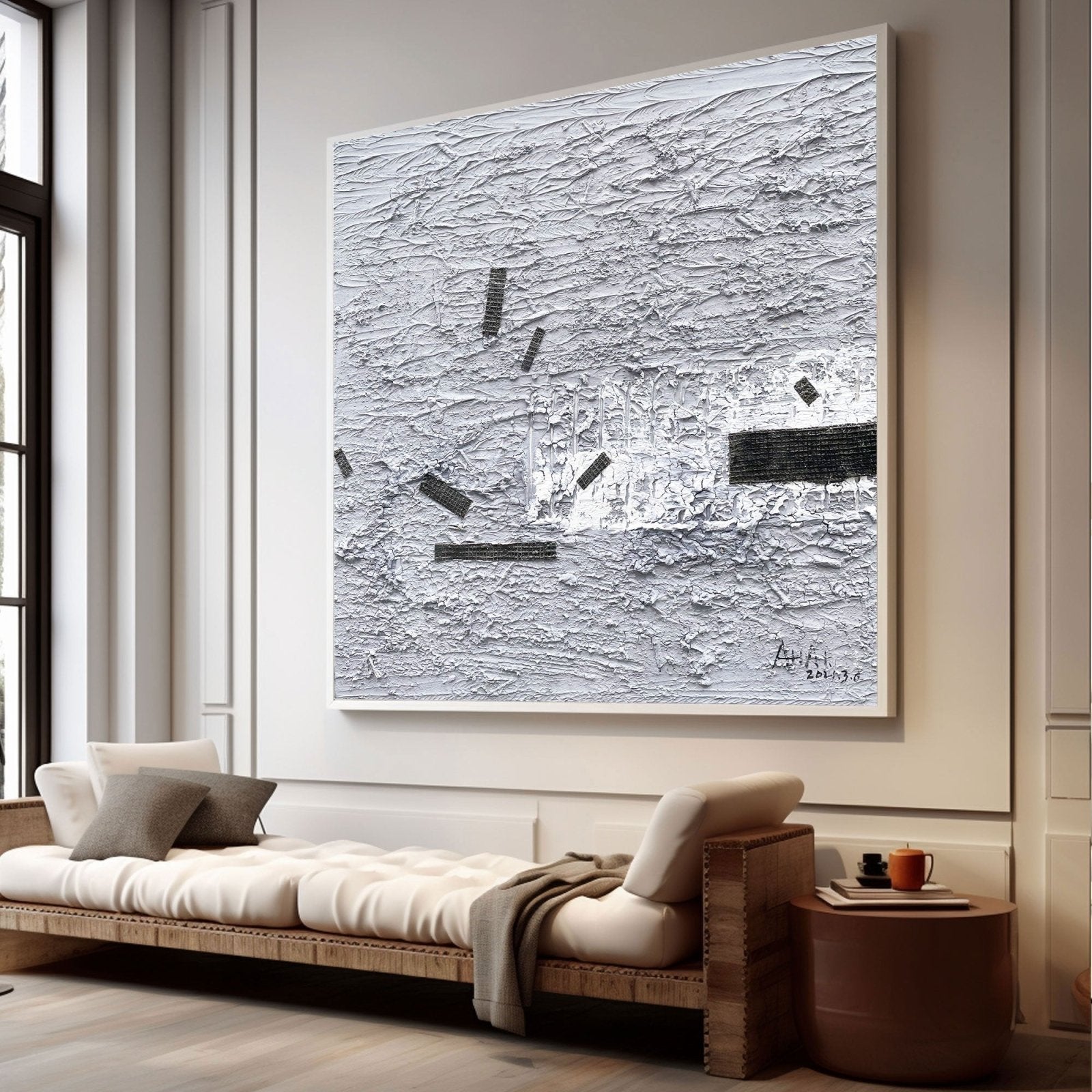 Abstract Painting "Ruinas del Tiempo” - nukeart