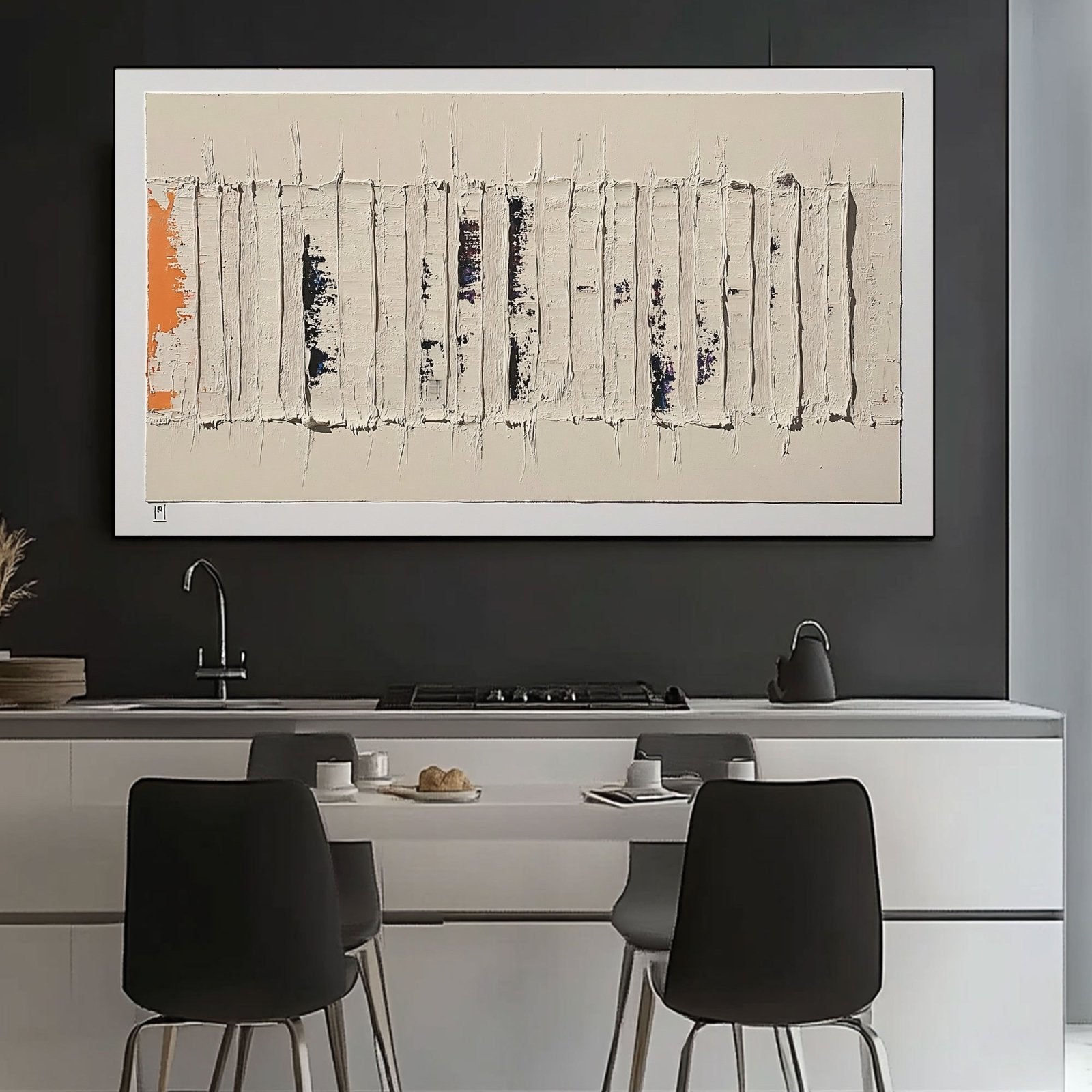 Abstract Painting "Ruptura de Texturas" - nukeart