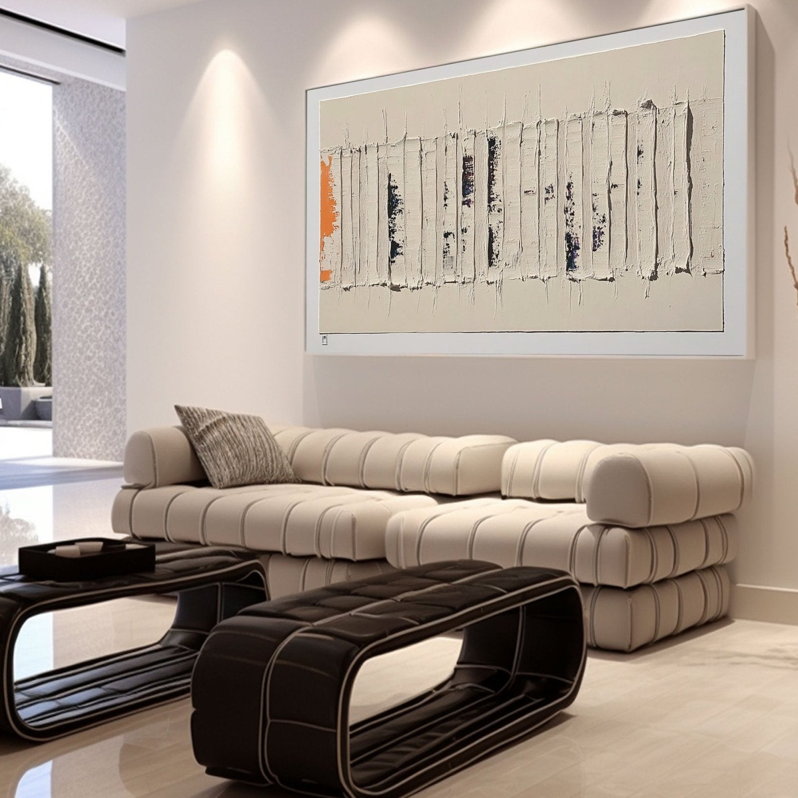 Abstract Painting "Ruptura de Texturas" - nukeart