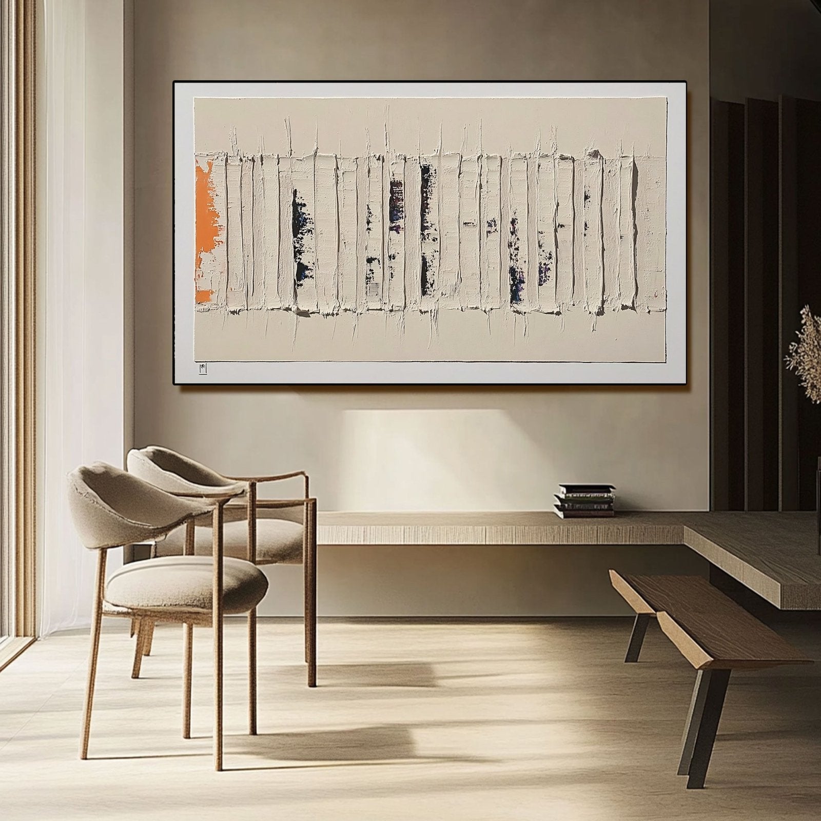 Abstract Painting "Ruptura de Texturas" - nukeart