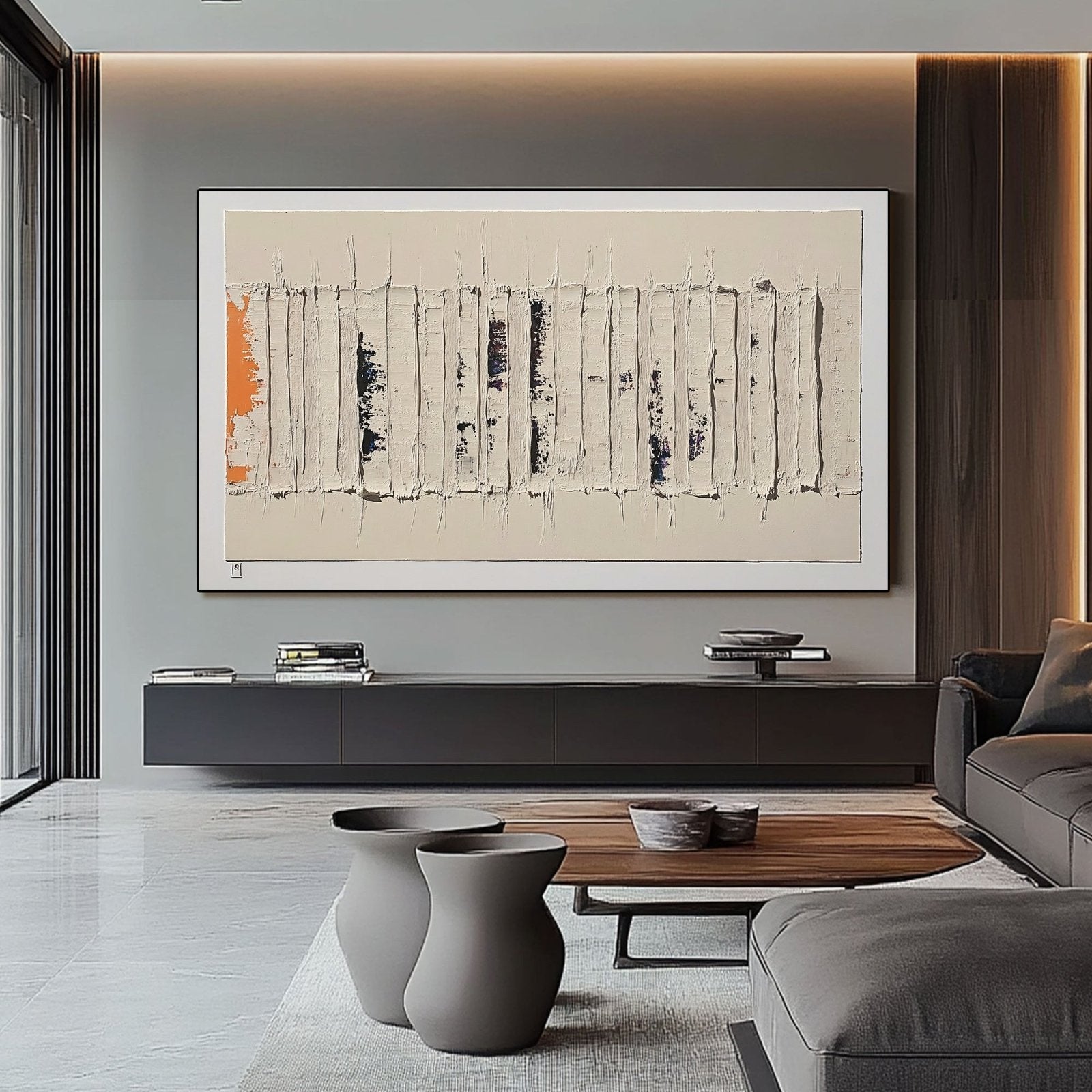 Abstract Painting "Ruptura de Texturas" - nukeart