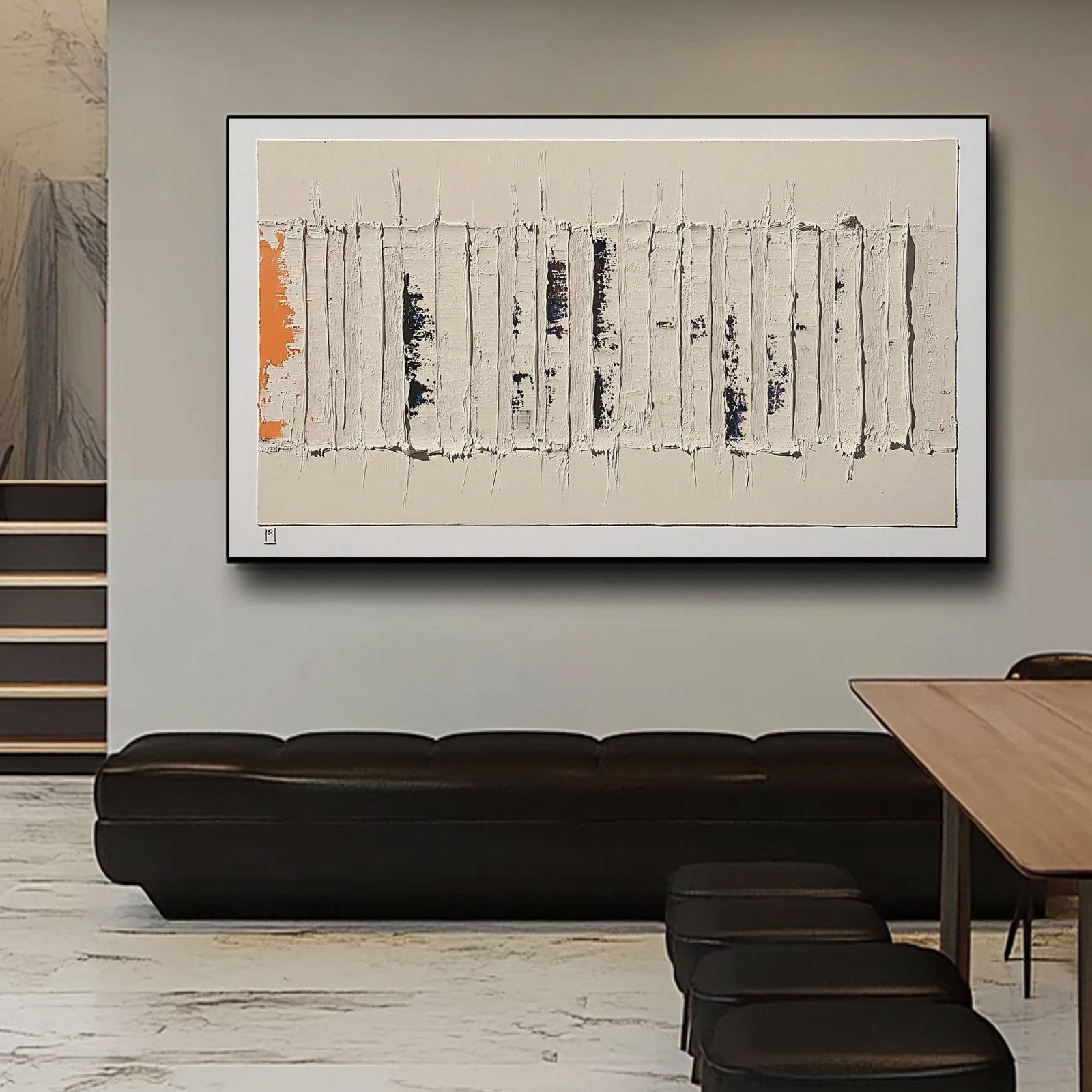 Abstract Painting "Ruptura de Texturas" - nukeart