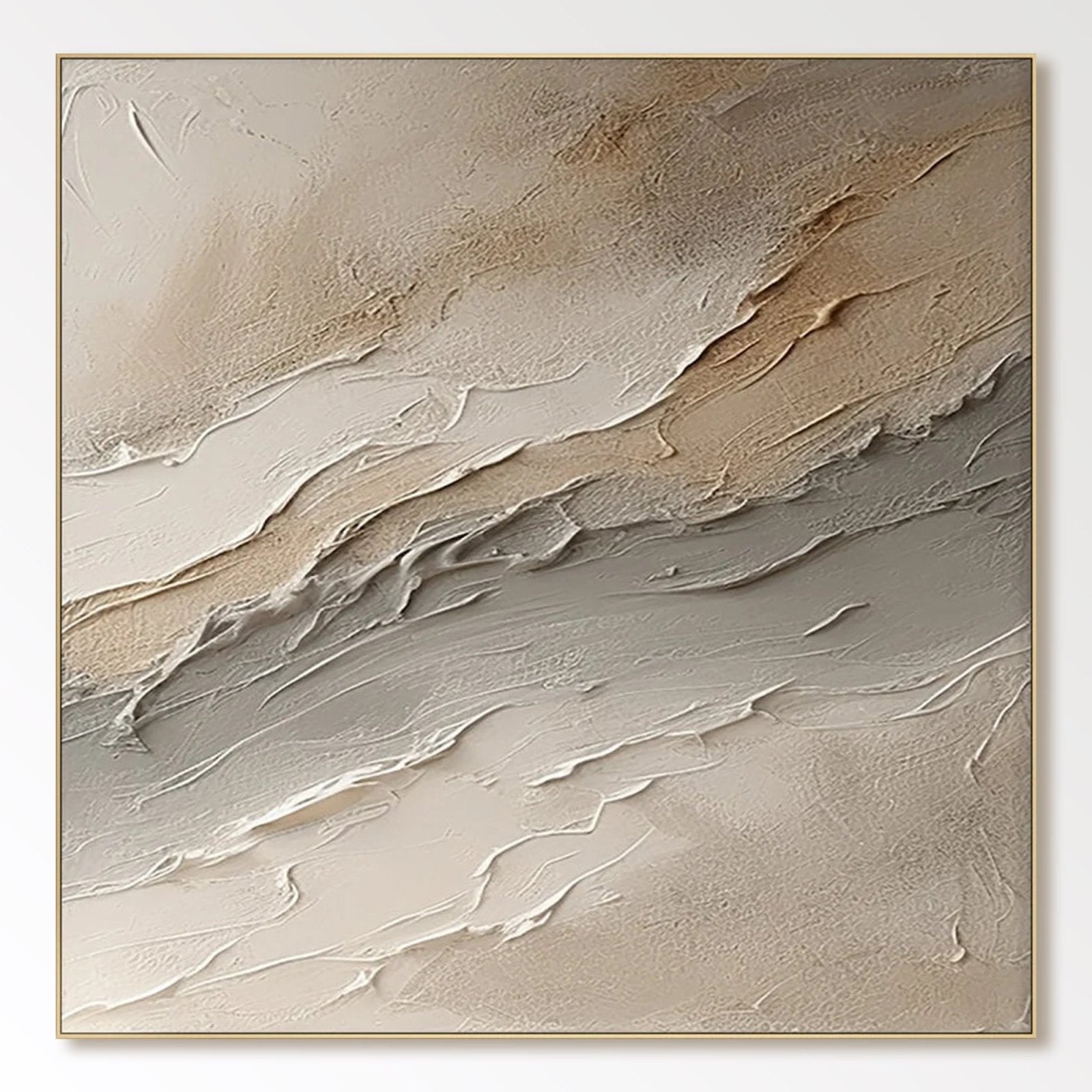 Abstract Painting "Sables Mouvants” - nukeart