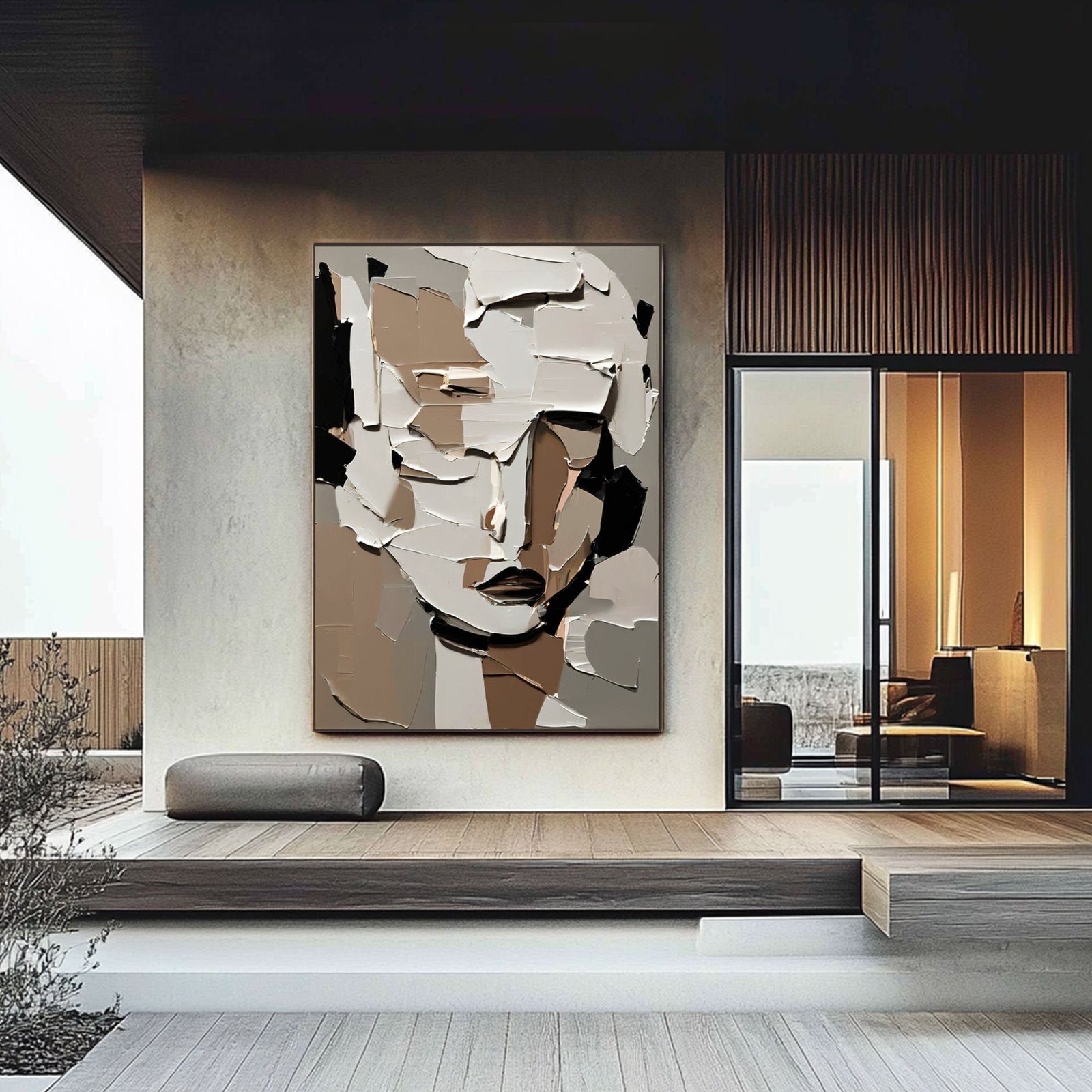 Abstract Painting "Silence Brisé” - nukeart