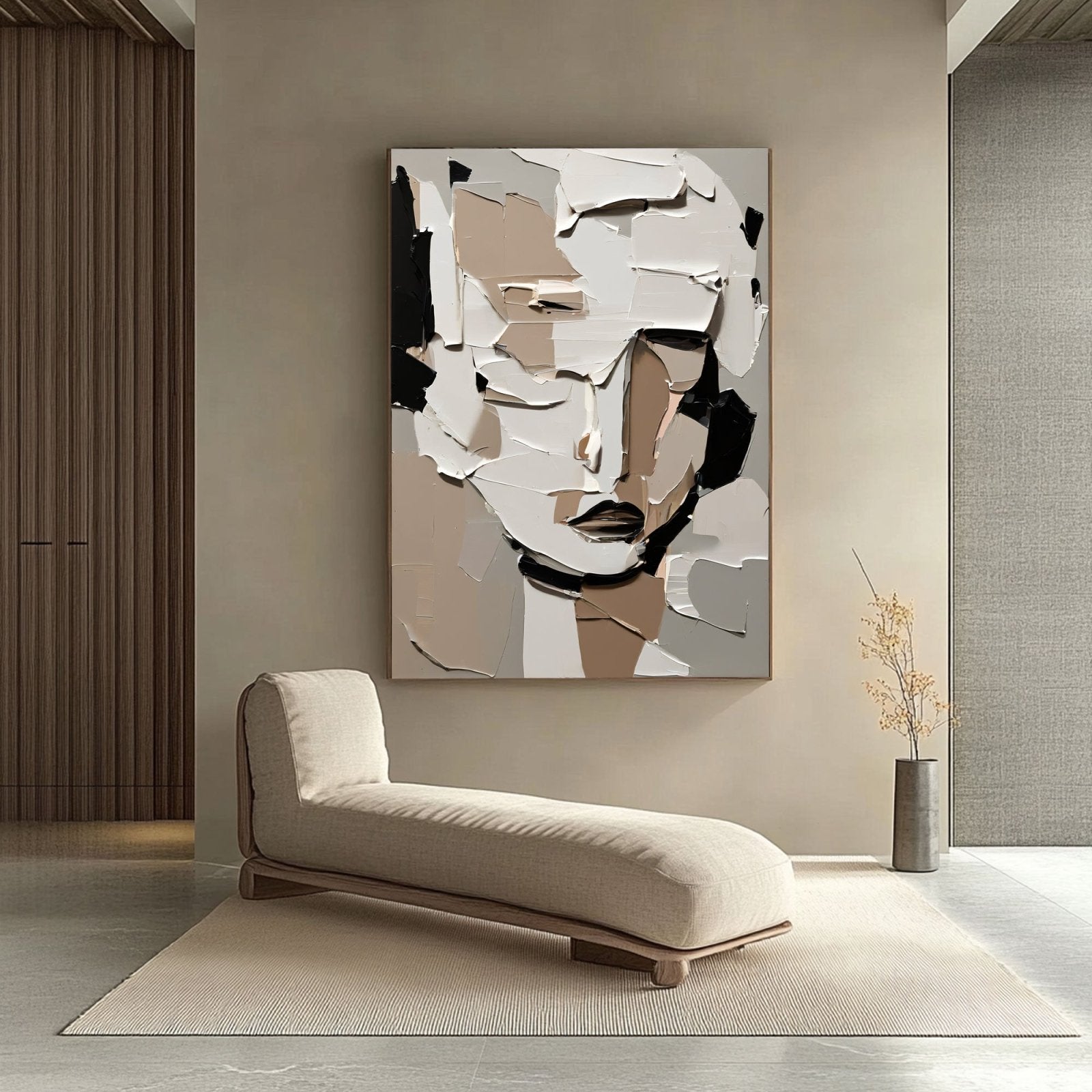 Abstract Painting "Silence Brisé” - nukeart
