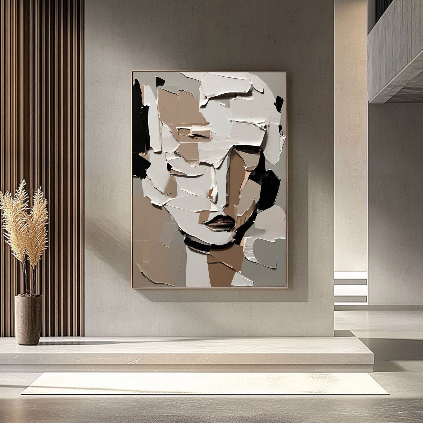 Abstract Painting "Silence Brisé” - nukeart