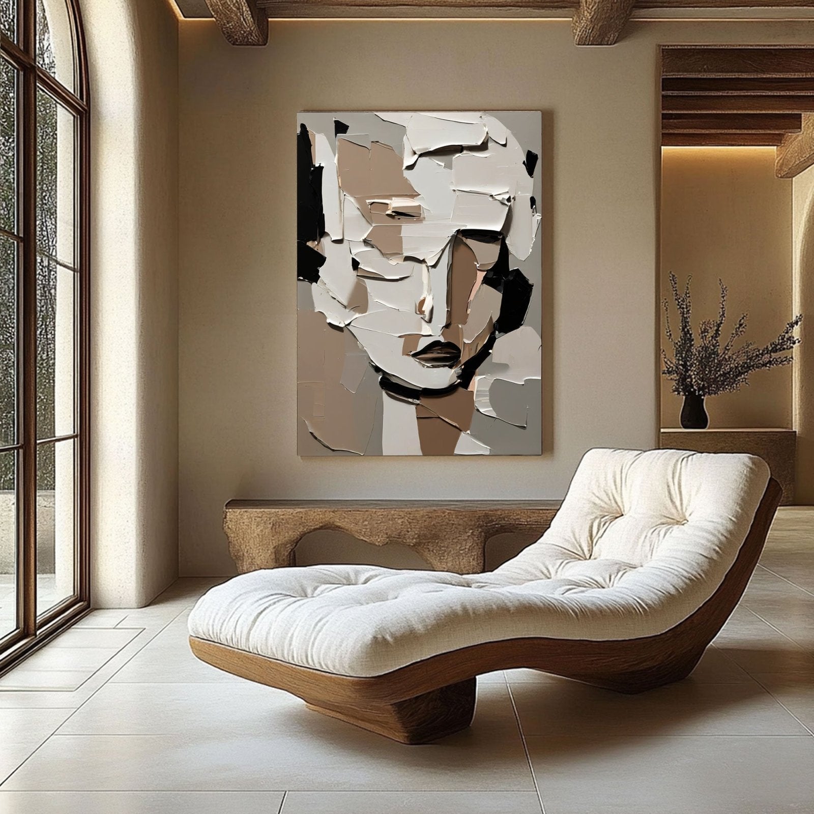 Abstract Painting "Silence Brisé” - nukeart