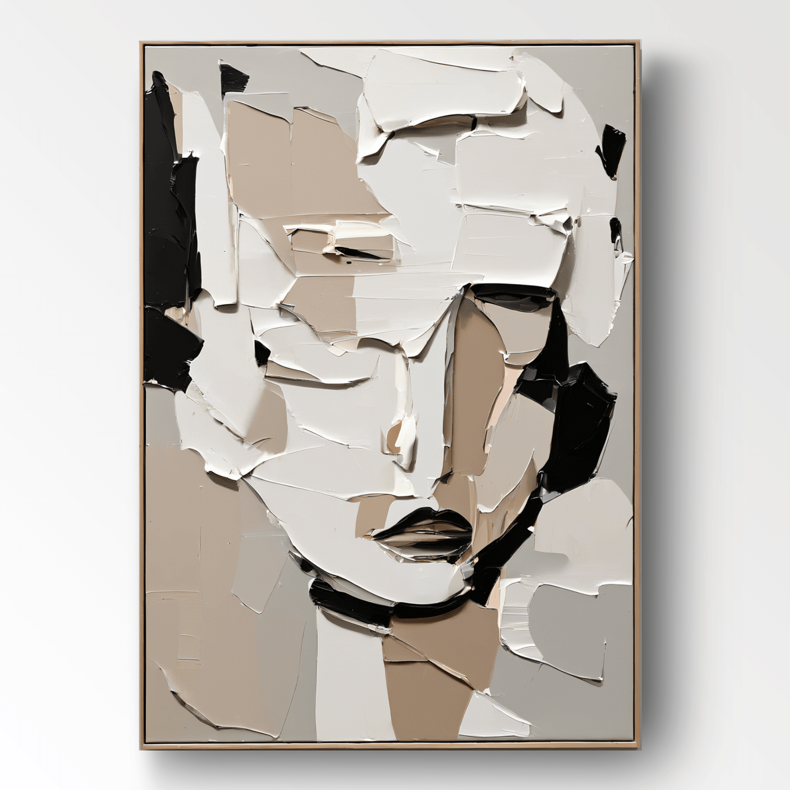Abstract Painting "Silence Brisé” - nukeart