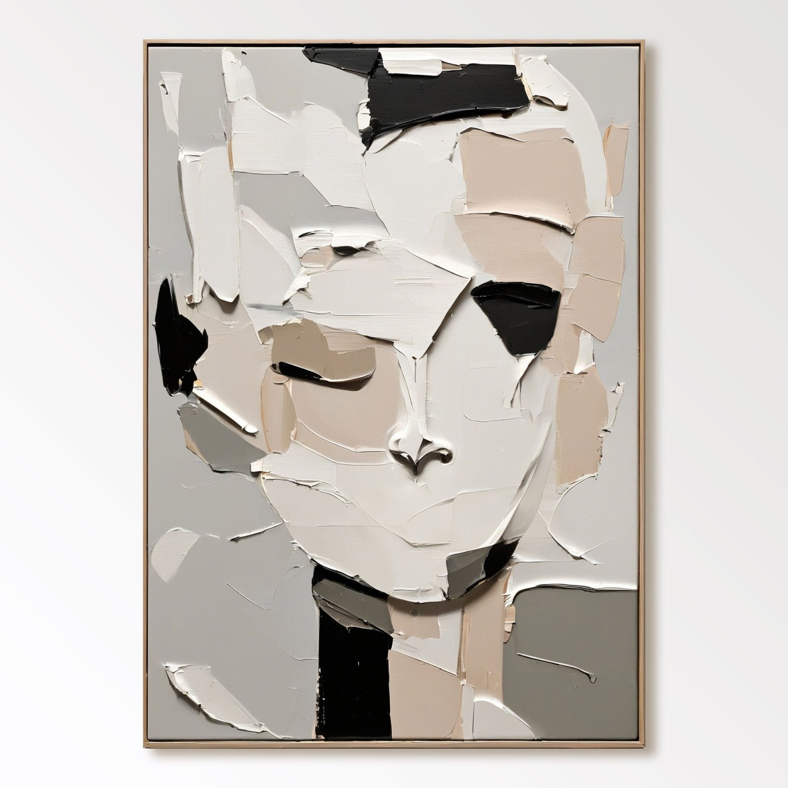 Abstract Painting "Silence Fragile” - nukeart