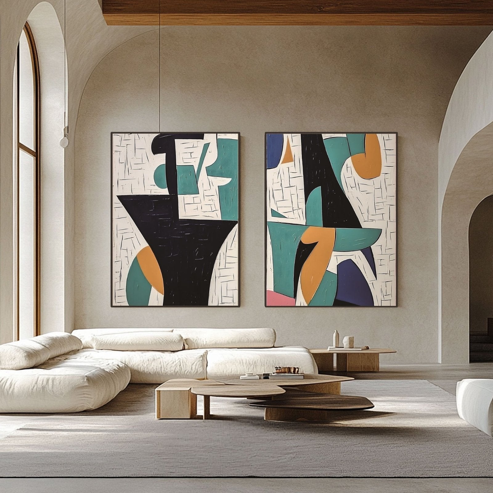 Abstract Painting "Sinergia” - nukeart