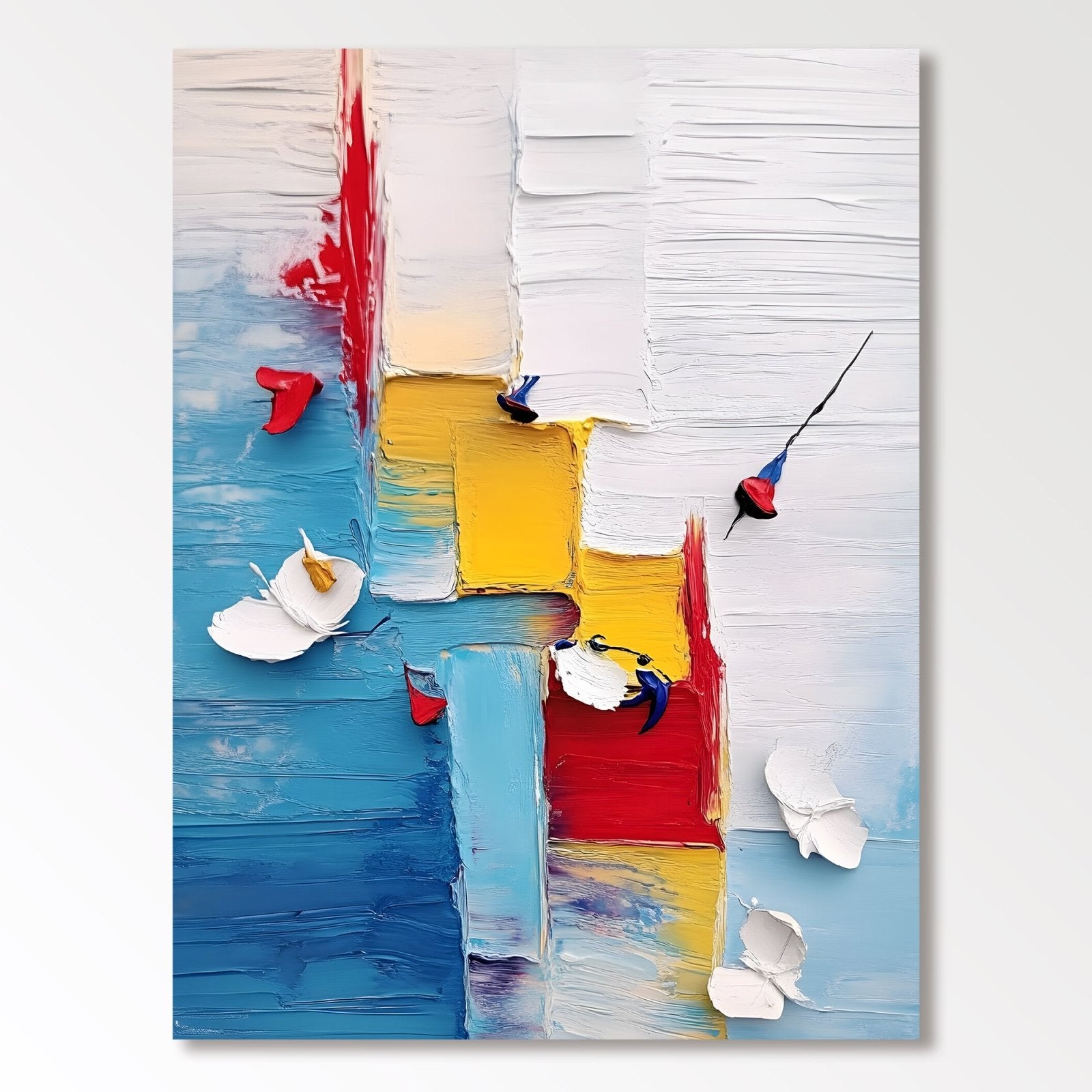 Abstract Painting "Sinfonía de Colores" - nukeart