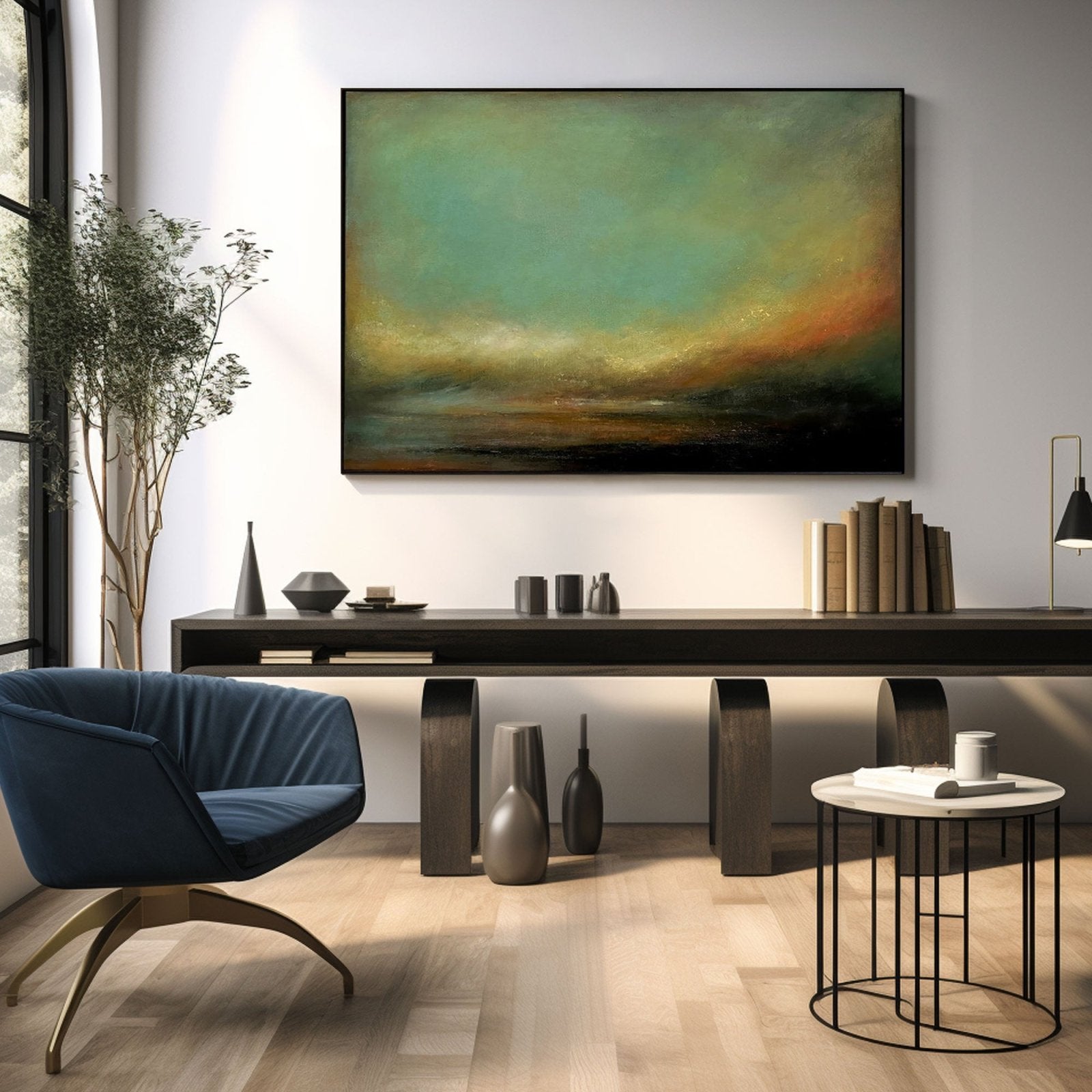 Abstract Painting "Síorghrá Dóchais" - nukeart