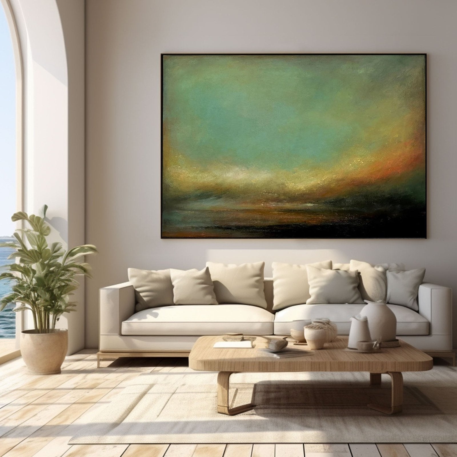 Abstract Painting "Síorghrá Dóchais" - nukeart
