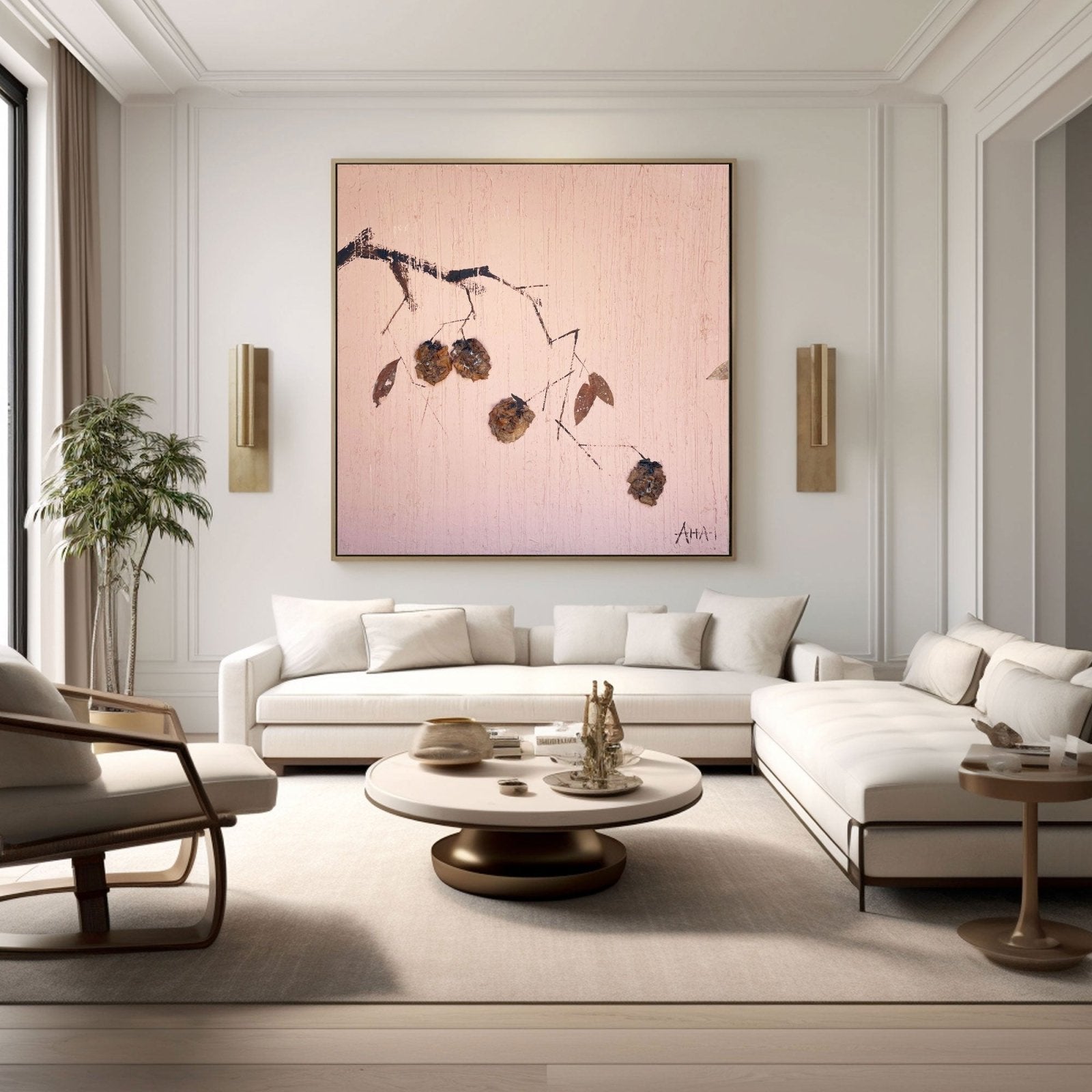 Abstract Painting "Skogens Minne” - nukeart
