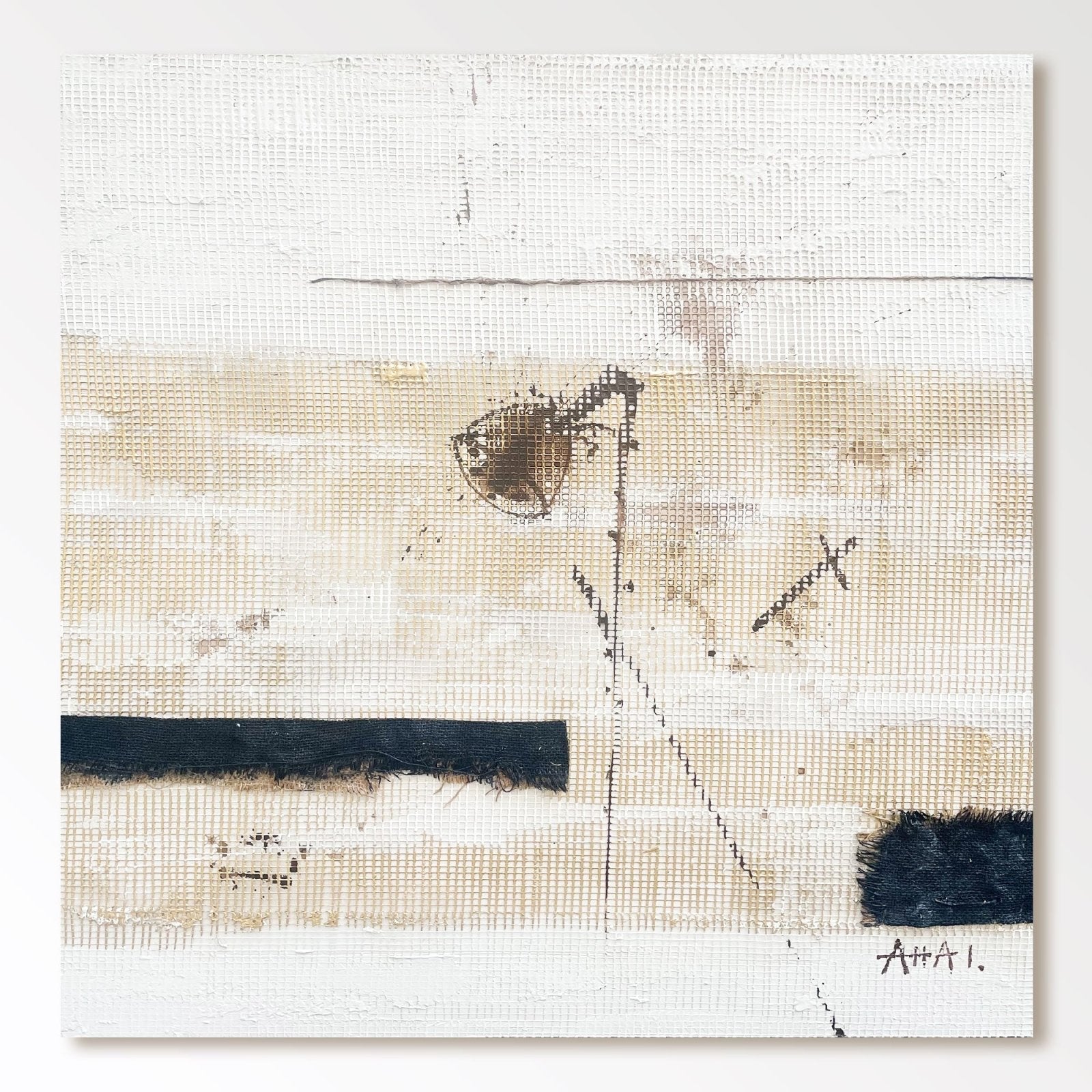 Abstract Painting "Skryté Spisy” - nukeart