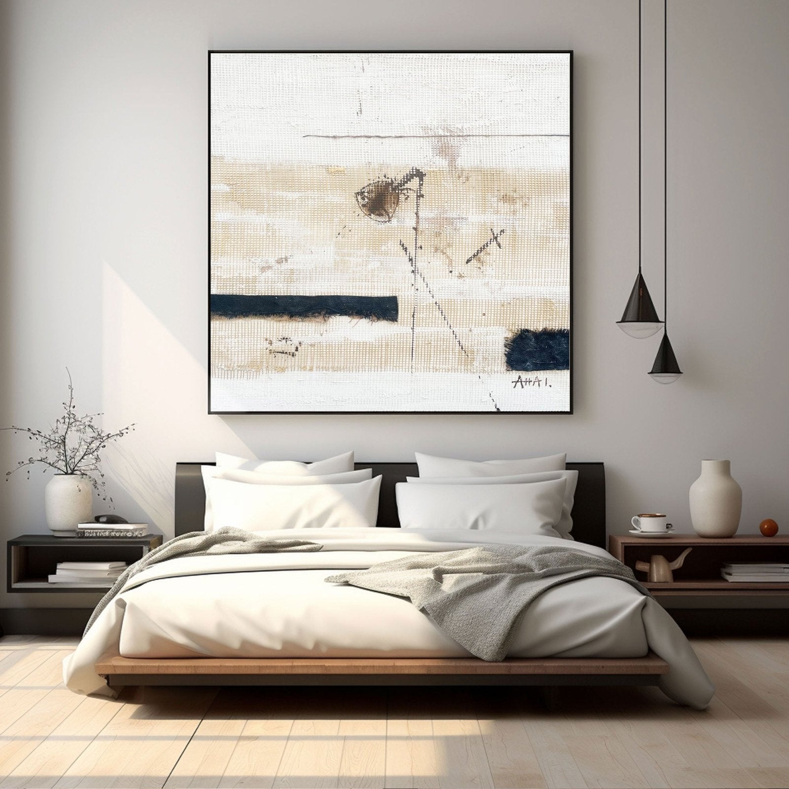Abstract Painting "Skryté Spisy” - nukeart