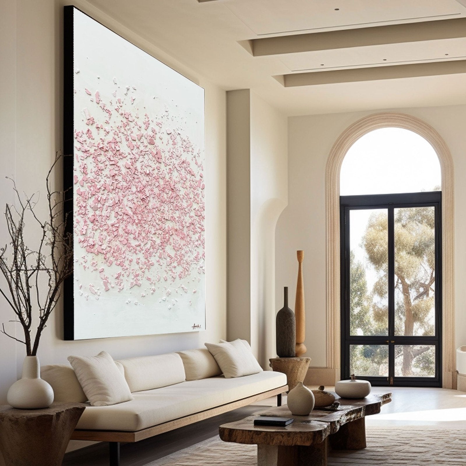 Abstract Painting "Smulor av Dröm” - nukeart