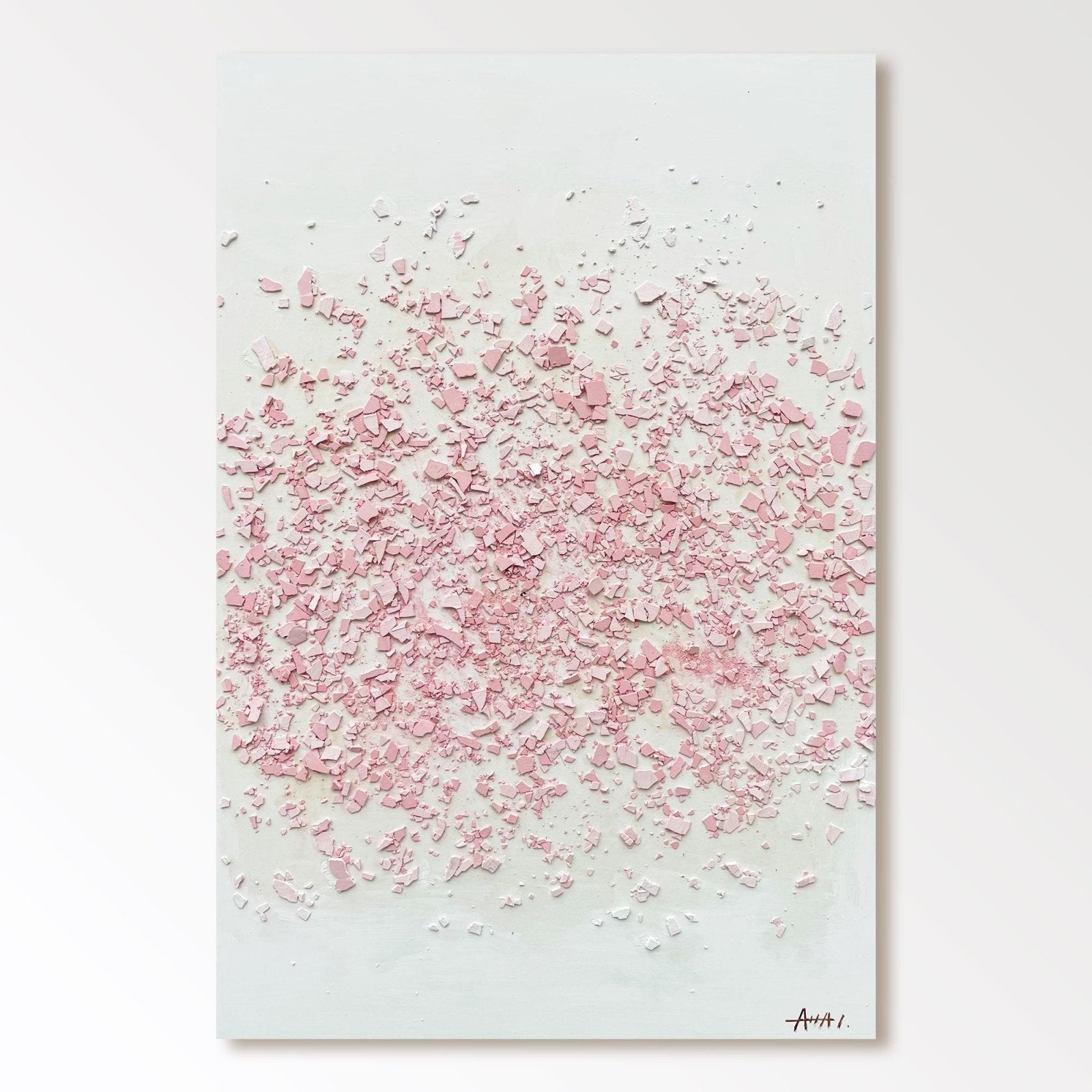 Abstract Painting "Smulor av Dröm” - nukeart