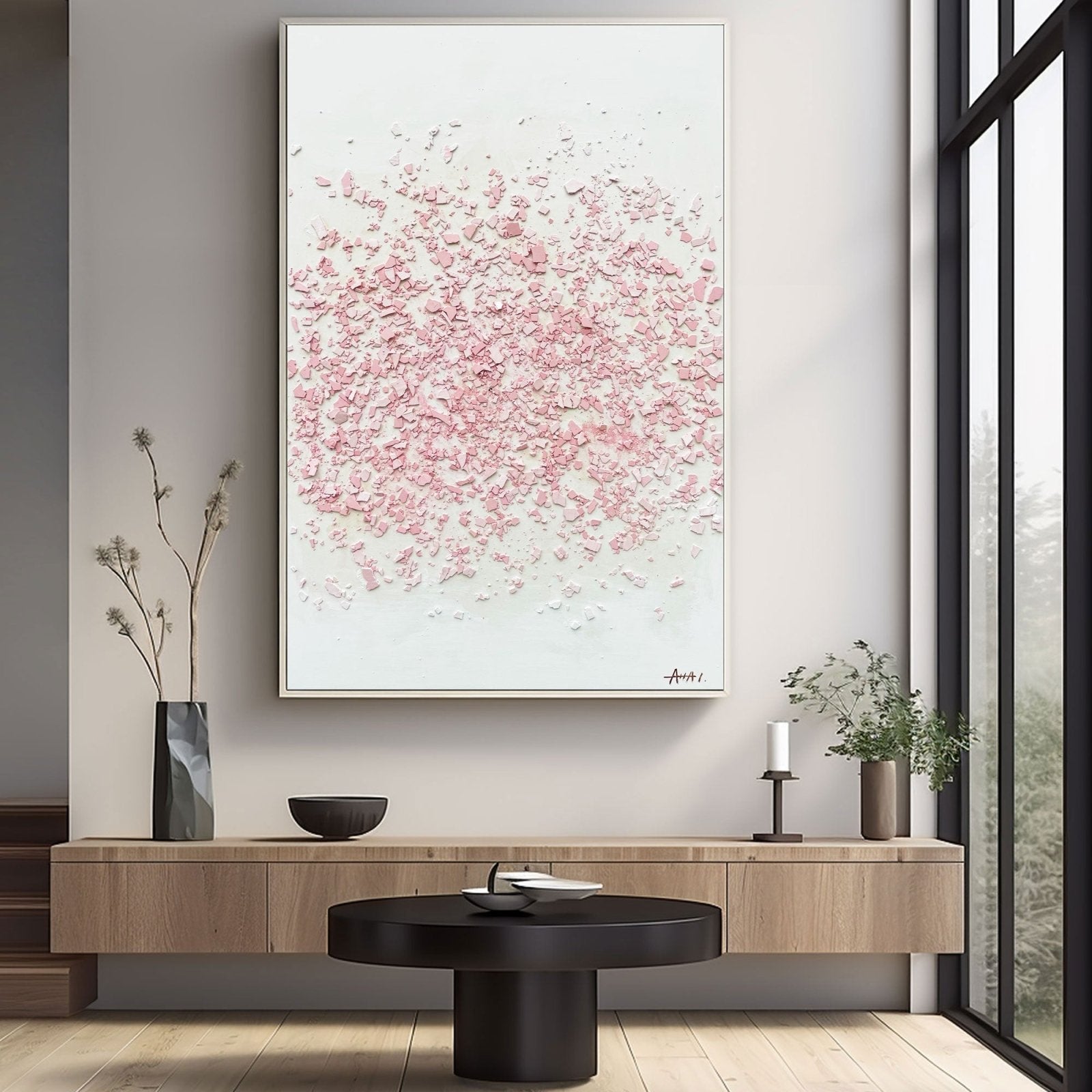 Abstract Painting "Smulor av Dröm” - nukeart