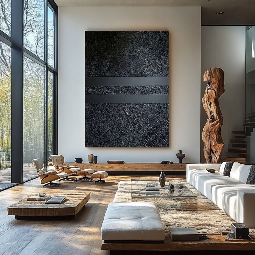 Abstract Painting "Sombra Estructurada” - nukeart