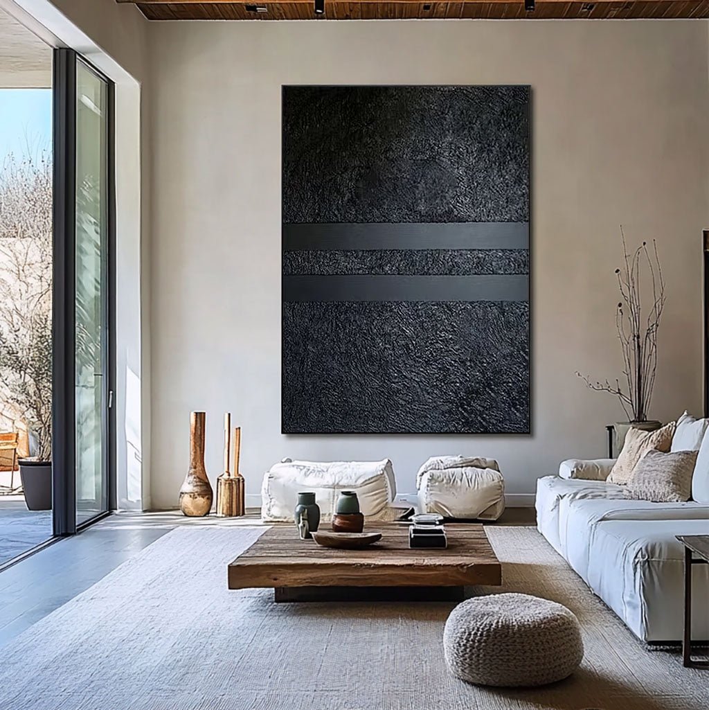 Abstract Painting "Sombra Estructurada” - nukeart