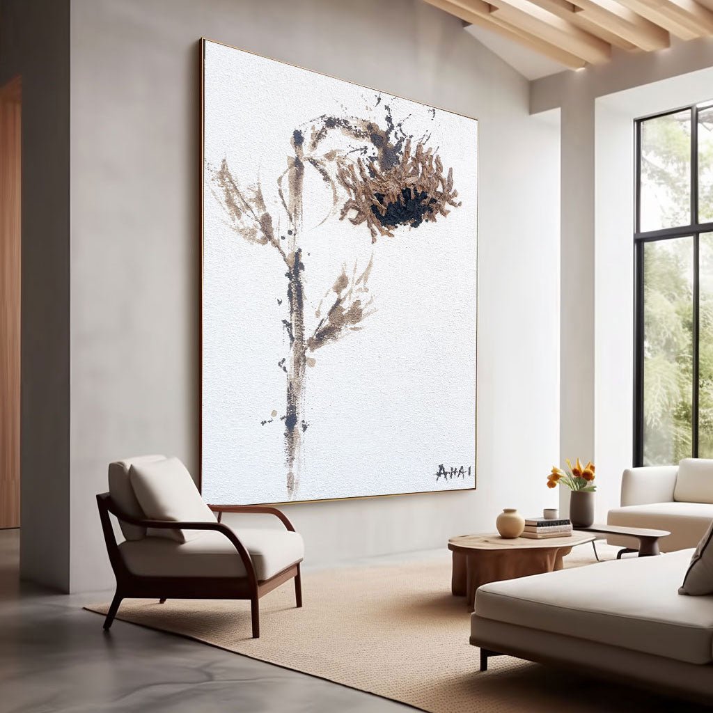 Abstract Painting "Sorgfulla Född” - nukeart