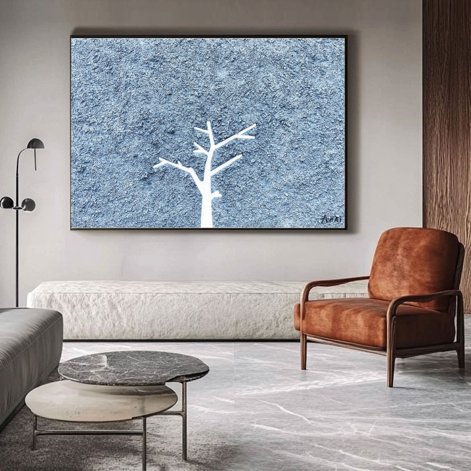 Abstract Painting "Strom v Izolaci" - nukeart