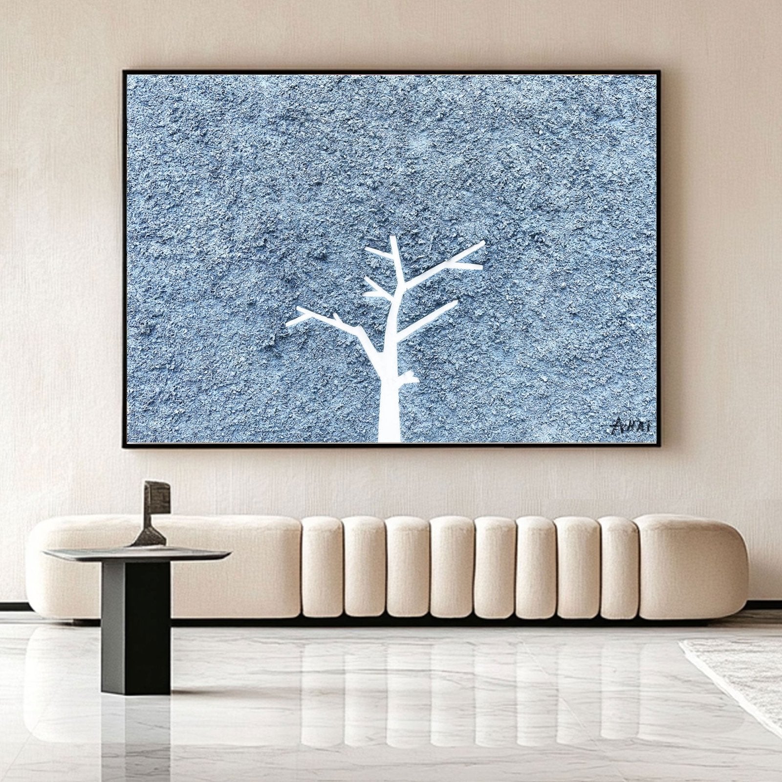 Abstract Painting "Strom v Izolaci" - nukeart