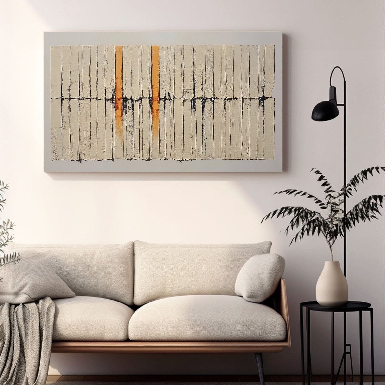Abstract Painting "Suavidad de Contrastes" - nukeart