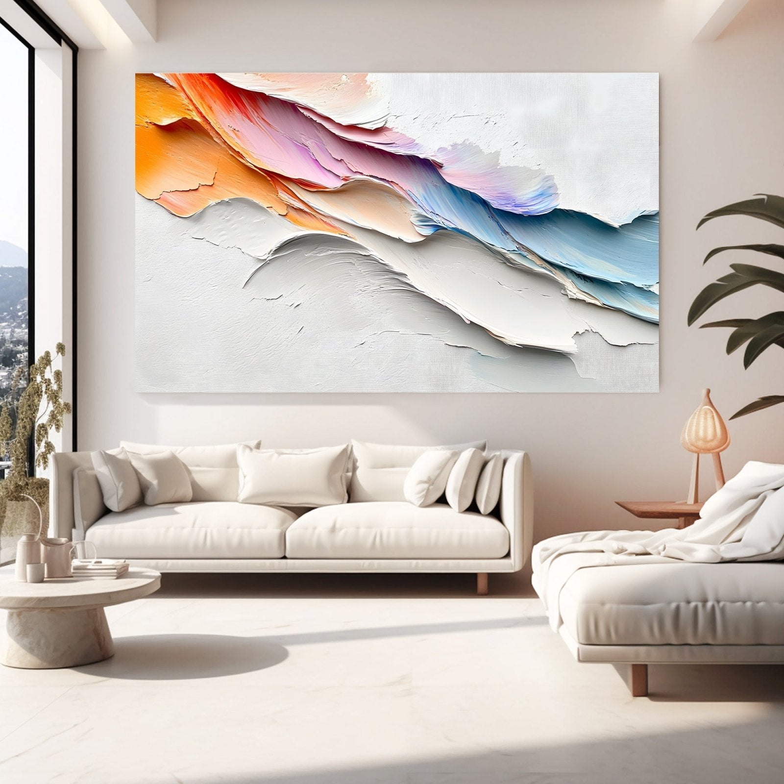 Abstract Painting "Suavidad de la Vida" - nukeart