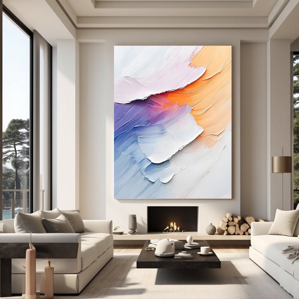 Abstract Painting "Suavidad de Tintes” - nukeart