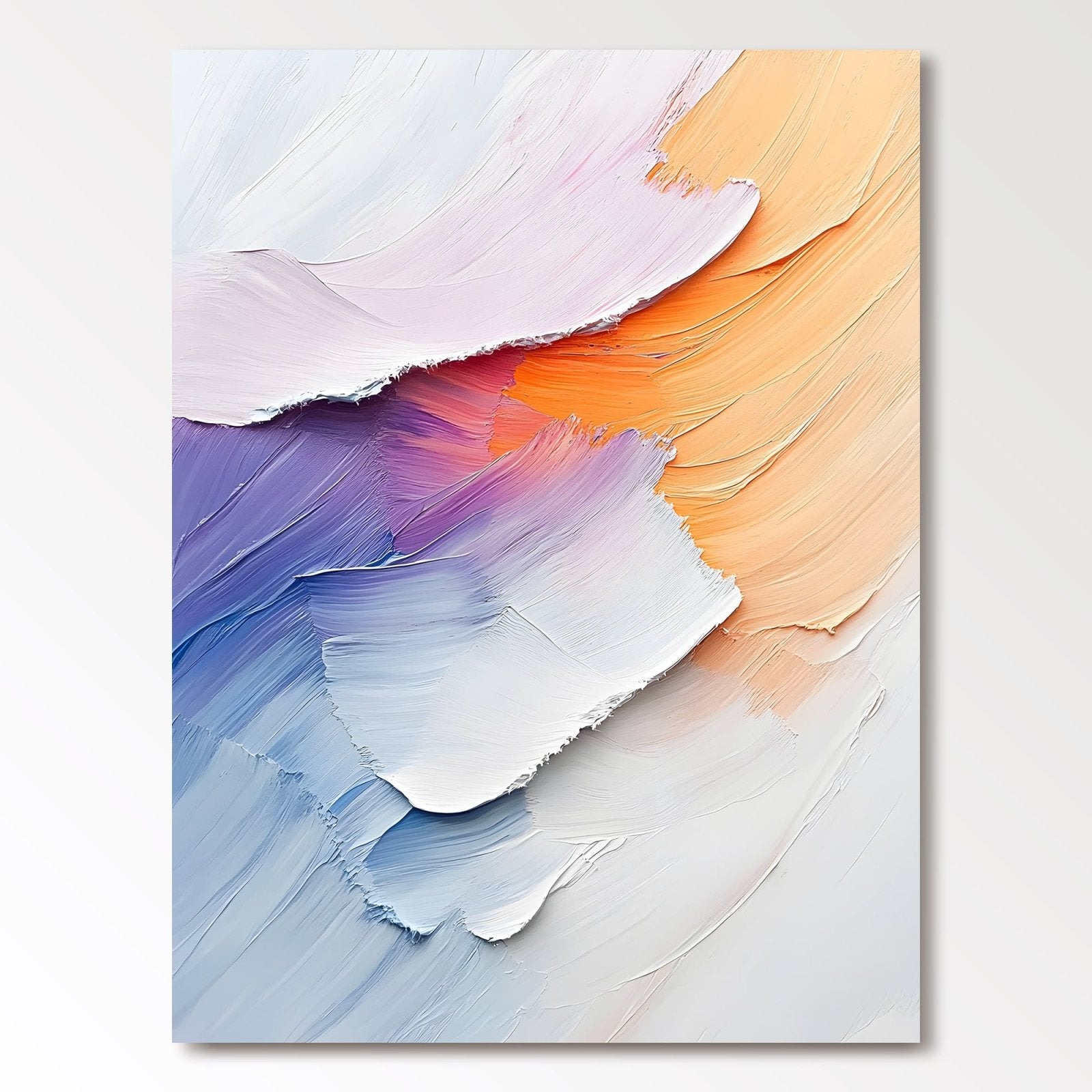 Abstract Painting "Suavidad de Tintes” - nukeart