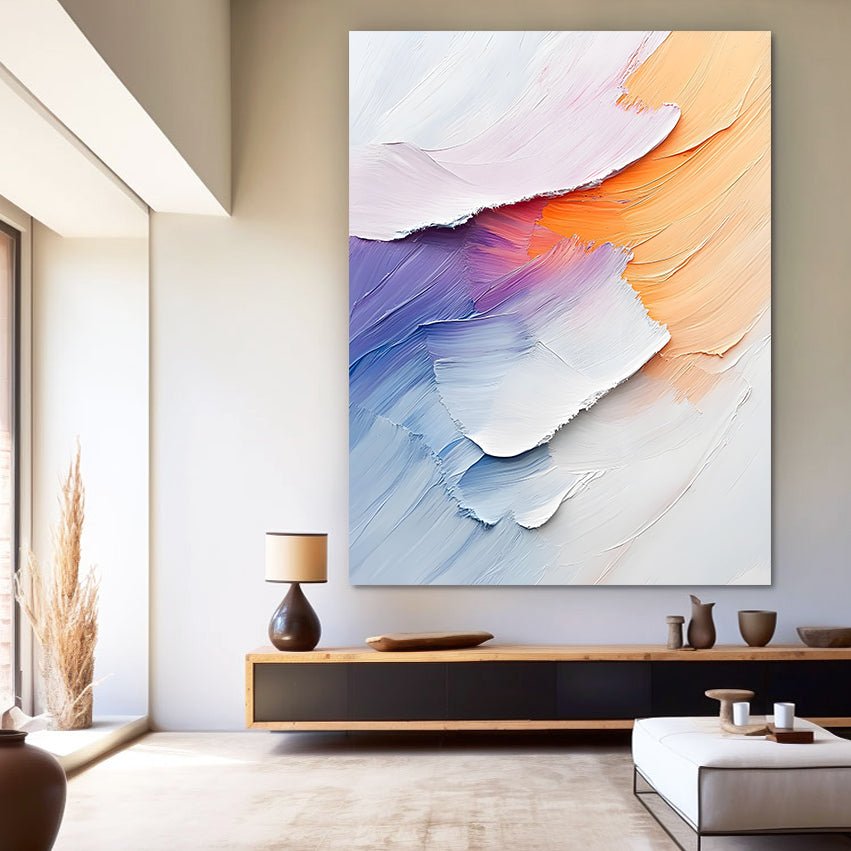 Abstract Painting "Suavidad de Tintes” - nukeart