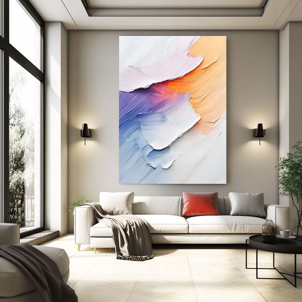 Abstract Painting "Suavidad de Tintes” - nukeart