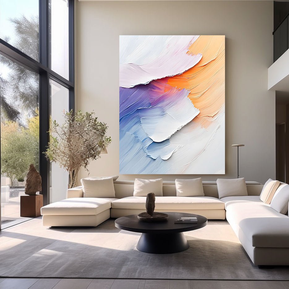 Abstract Painting "Suavidad de Tintes” - nukeart