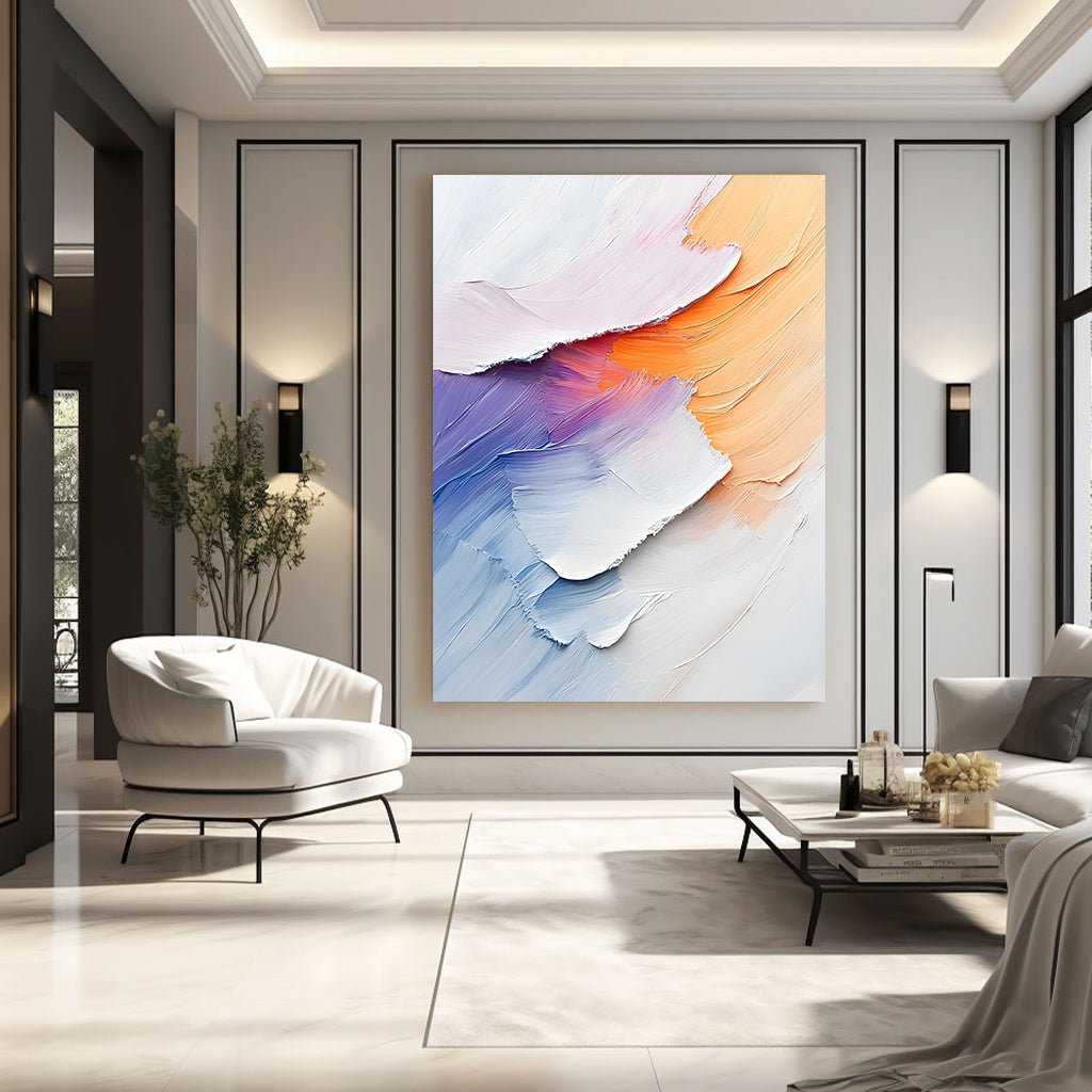 Abstract Painting "Suavidad de Tintes” - nukeart