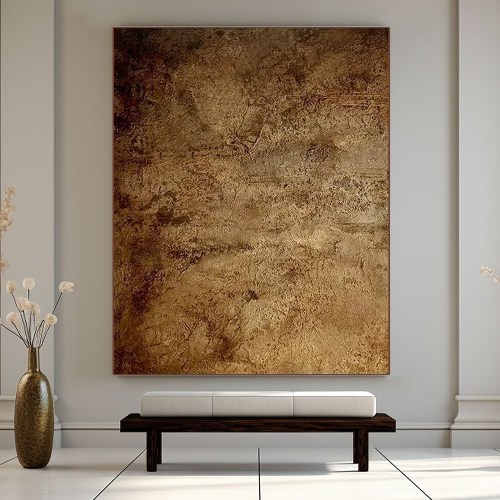 Abstract Painting "Suelo Memoria” - nukeart