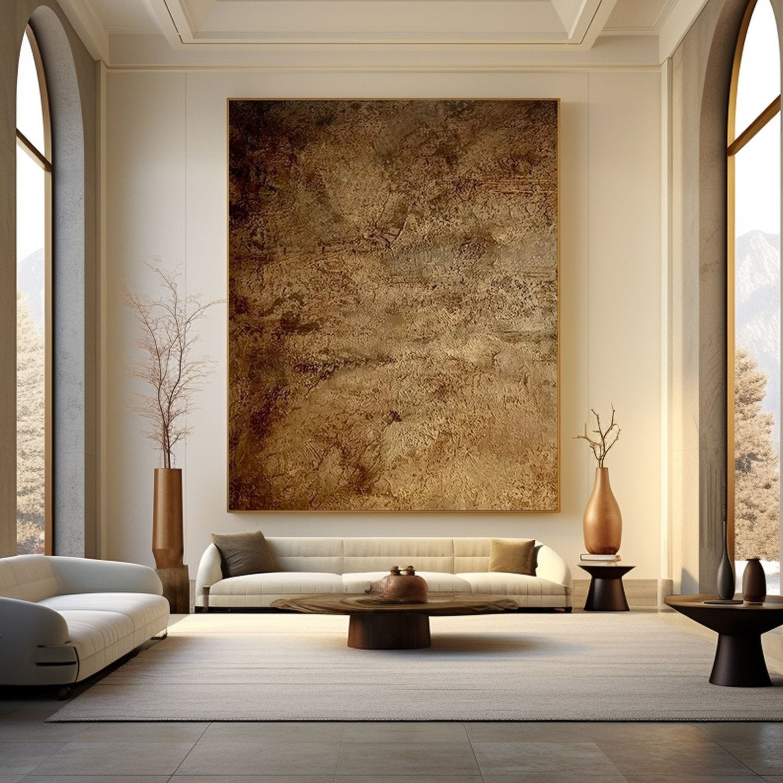 Abstract Painting "Suelo Memoria” - nukeart