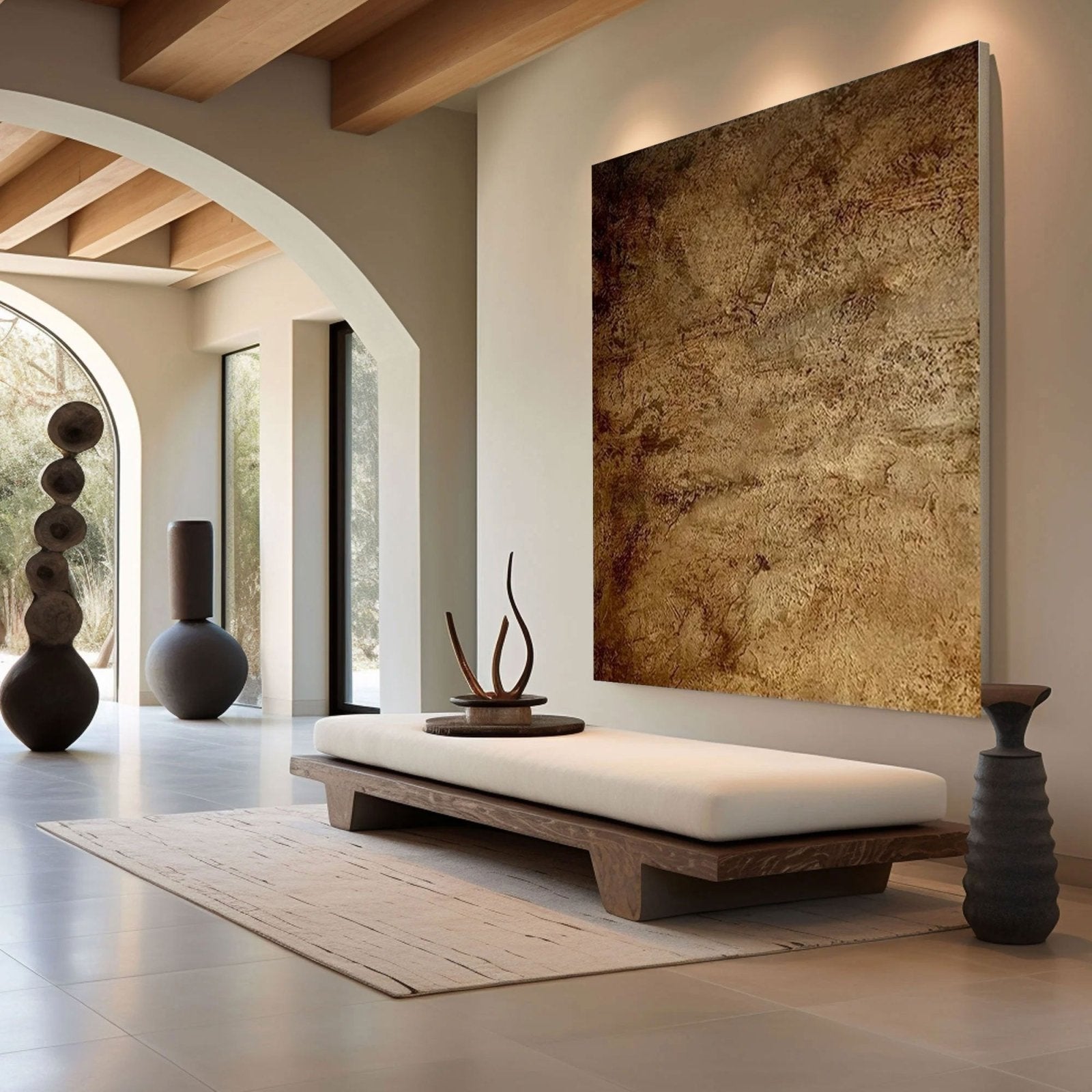 Abstract Painting "Suelo Memoria” - nukeart