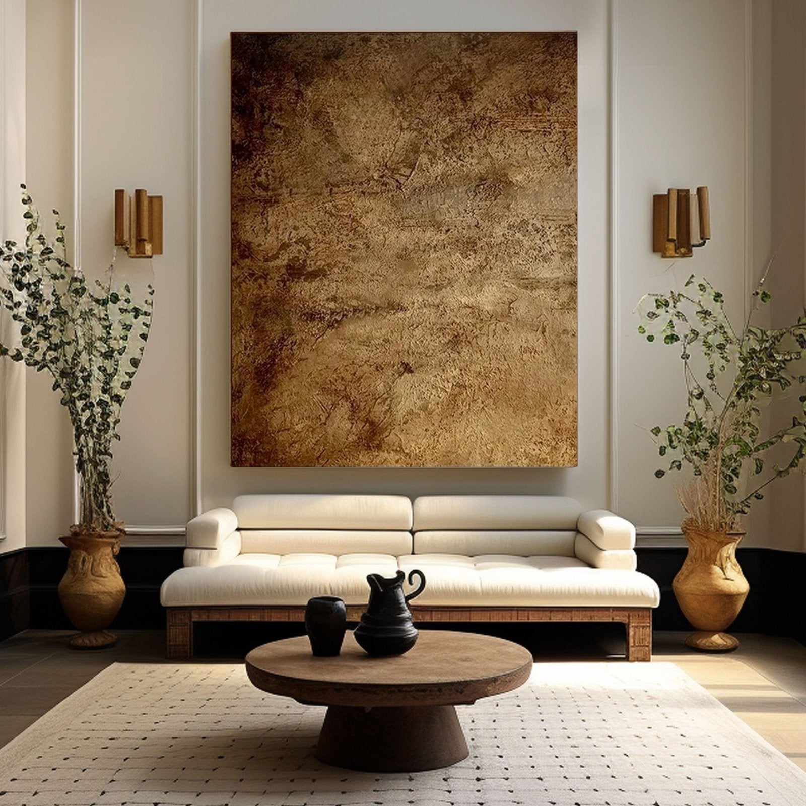 Abstract Painting "Suelo Memoria” - nukeart