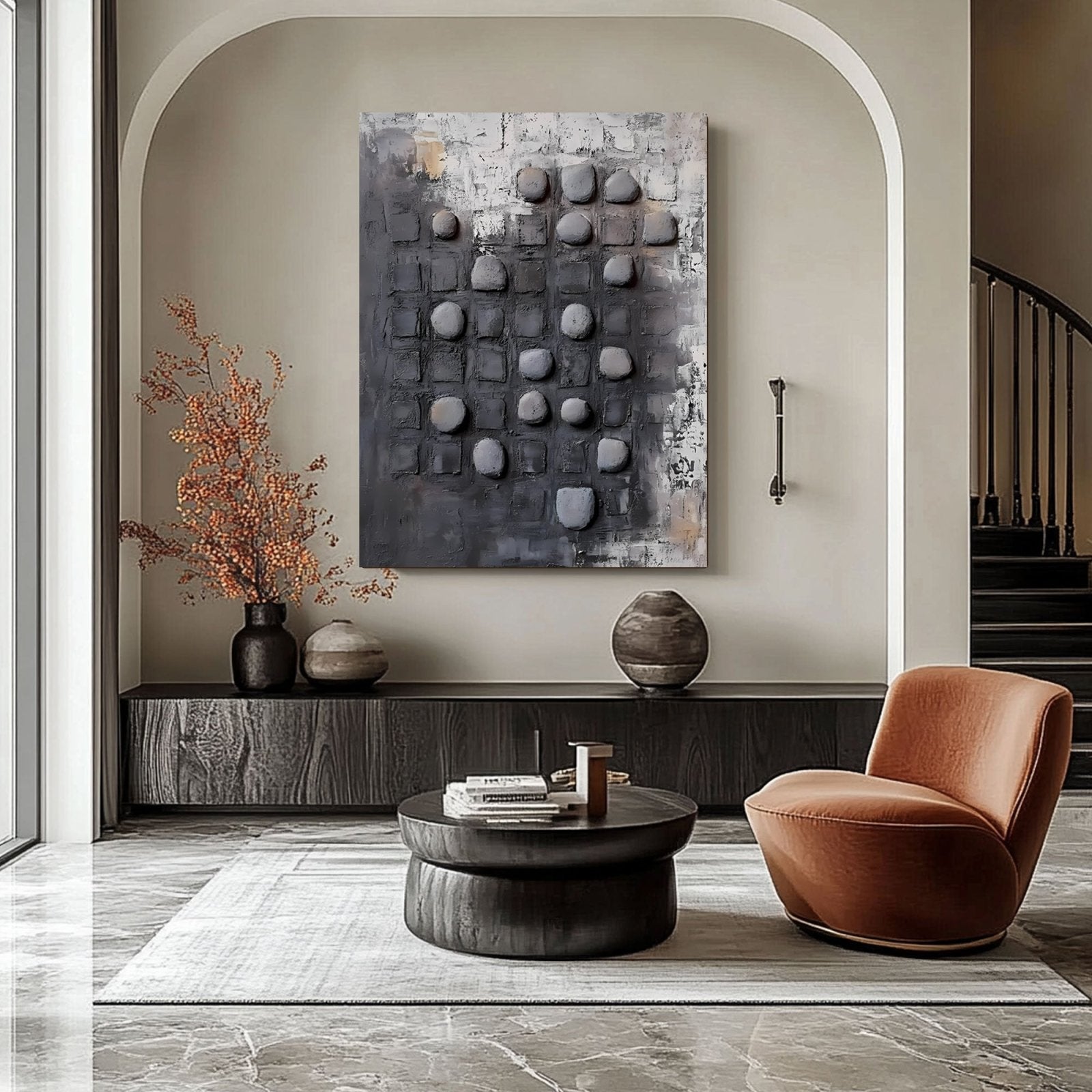 Abstract Painting "Textura Abstracta” - nukeart