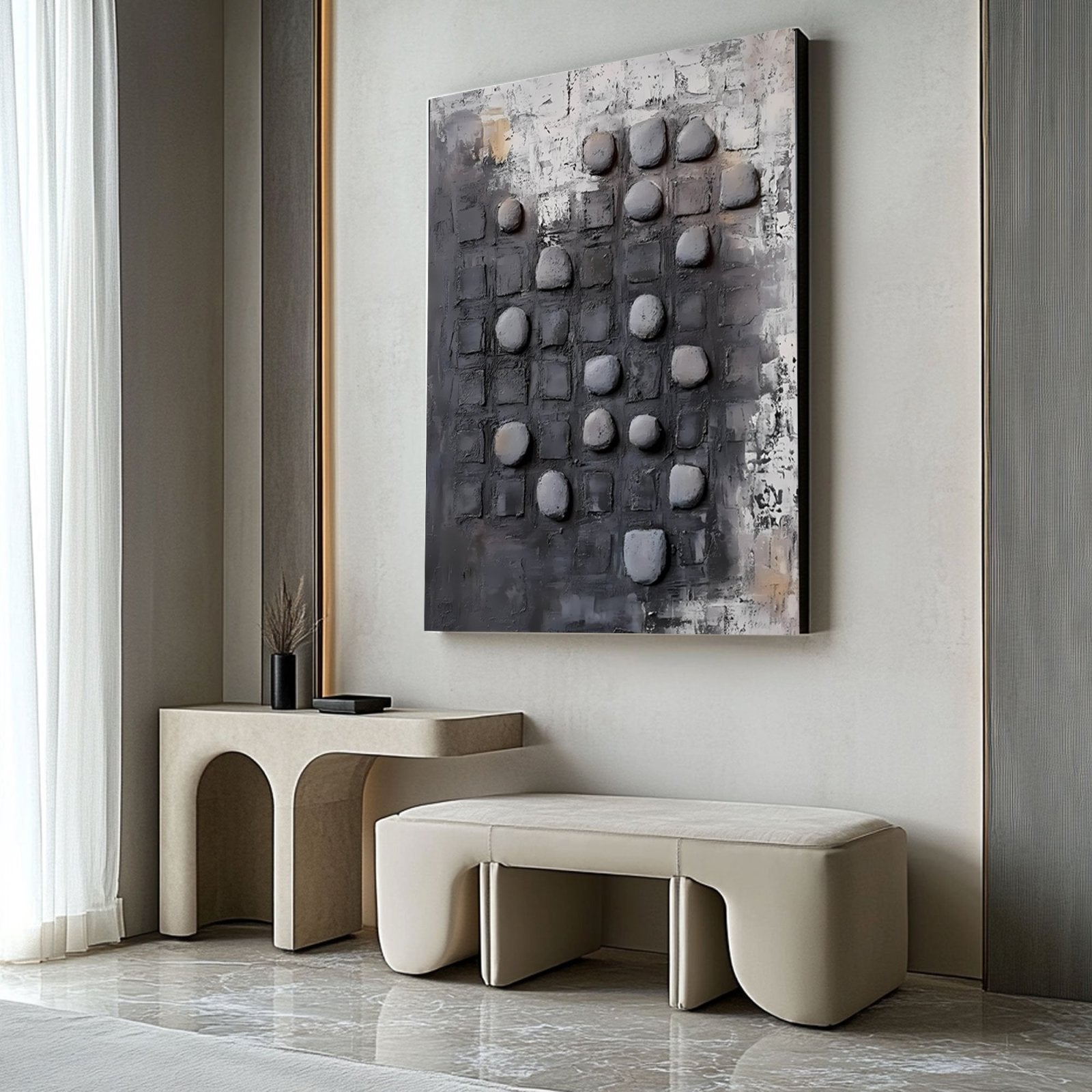 Abstract Painting "Textura Abstracta” - nukeart