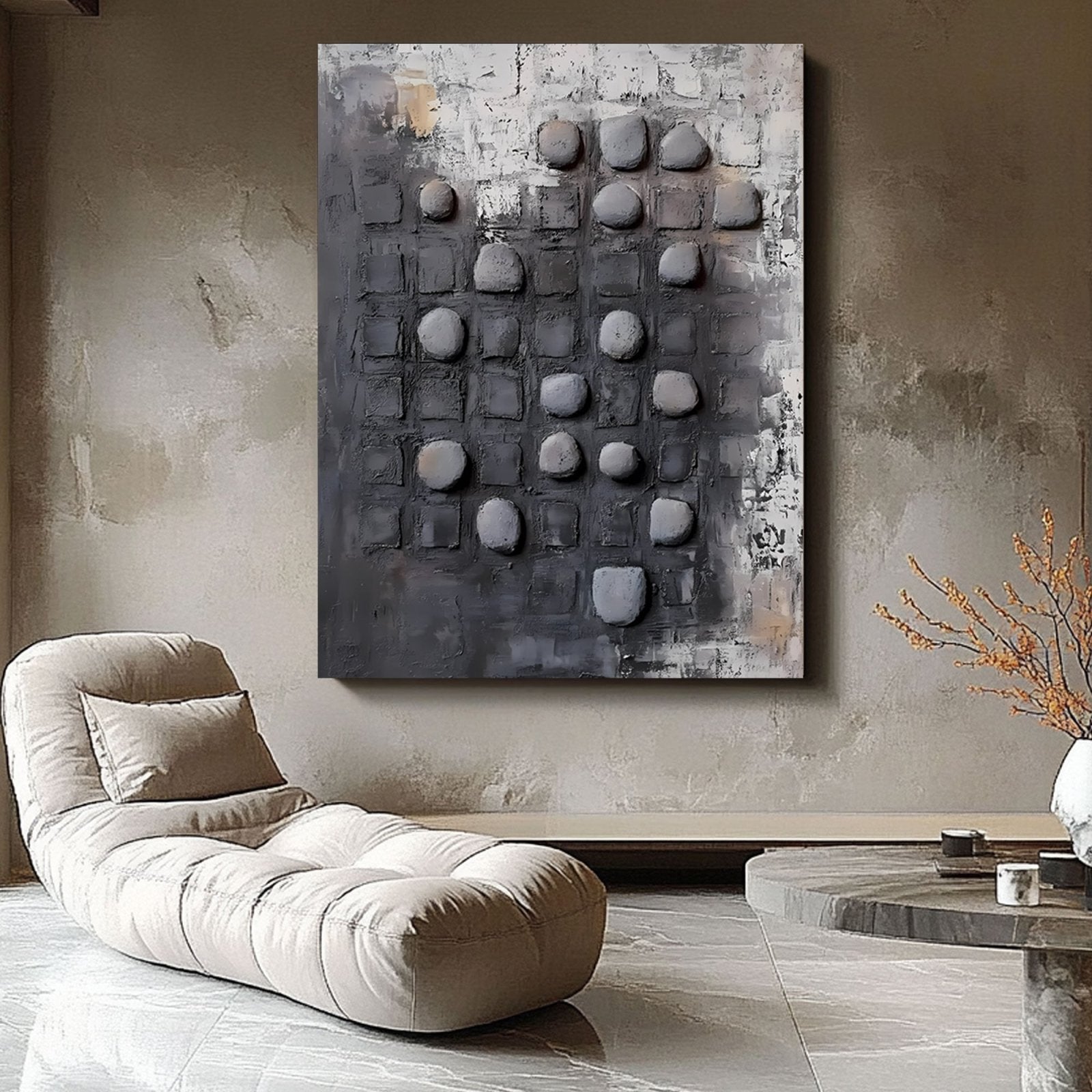 Abstract Painting "Textura Abstracta” - nukeart
