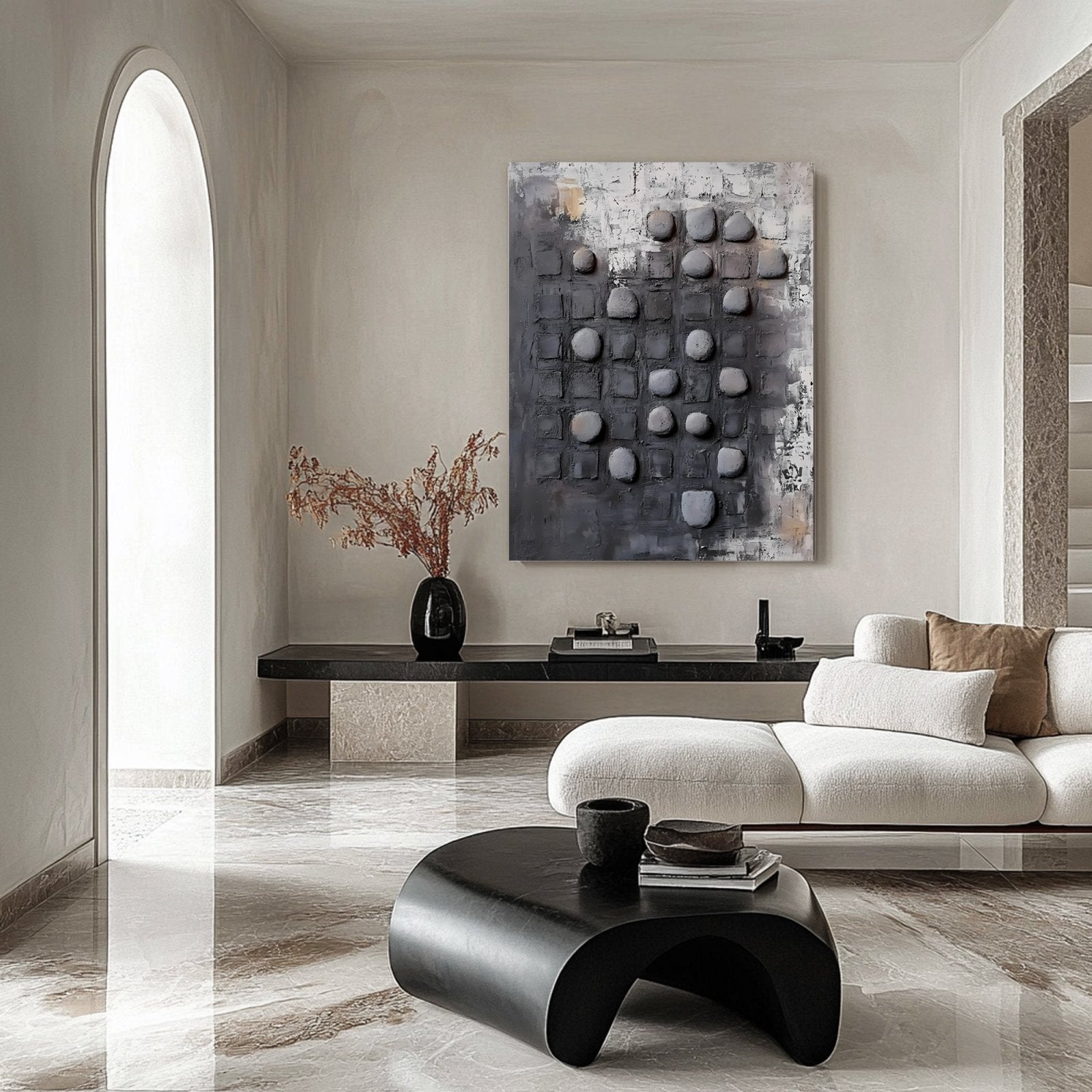 Abstract Painting "Textura Abstracta” - nukeart