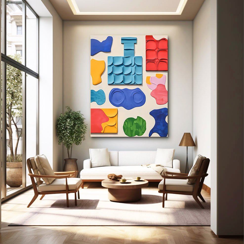 Abstract Painting "Textura de Diversidad” - nukeart